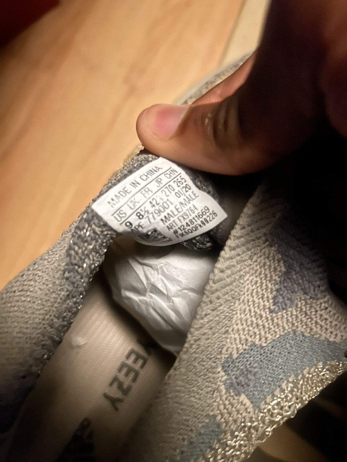 Adidas Adidas Yeezy Boost 380 Mist - Size 9 Size US 9 / EU 42 - 7 Thumbnail