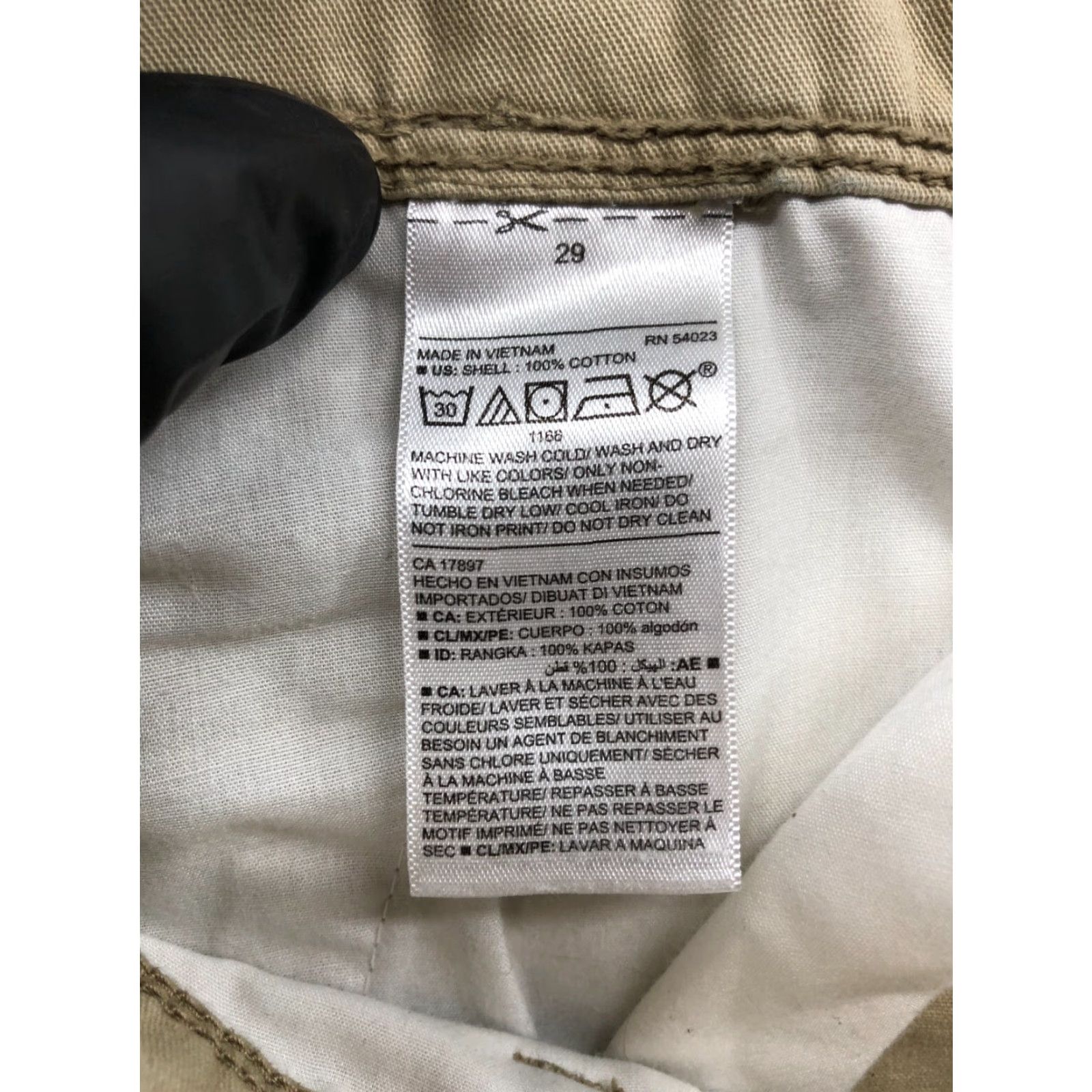 Old Navy Old Navy Chino Shorts Mens Size 29 Mid Rise Medium Wash Beige Size US 29 - 7 Thumbnail