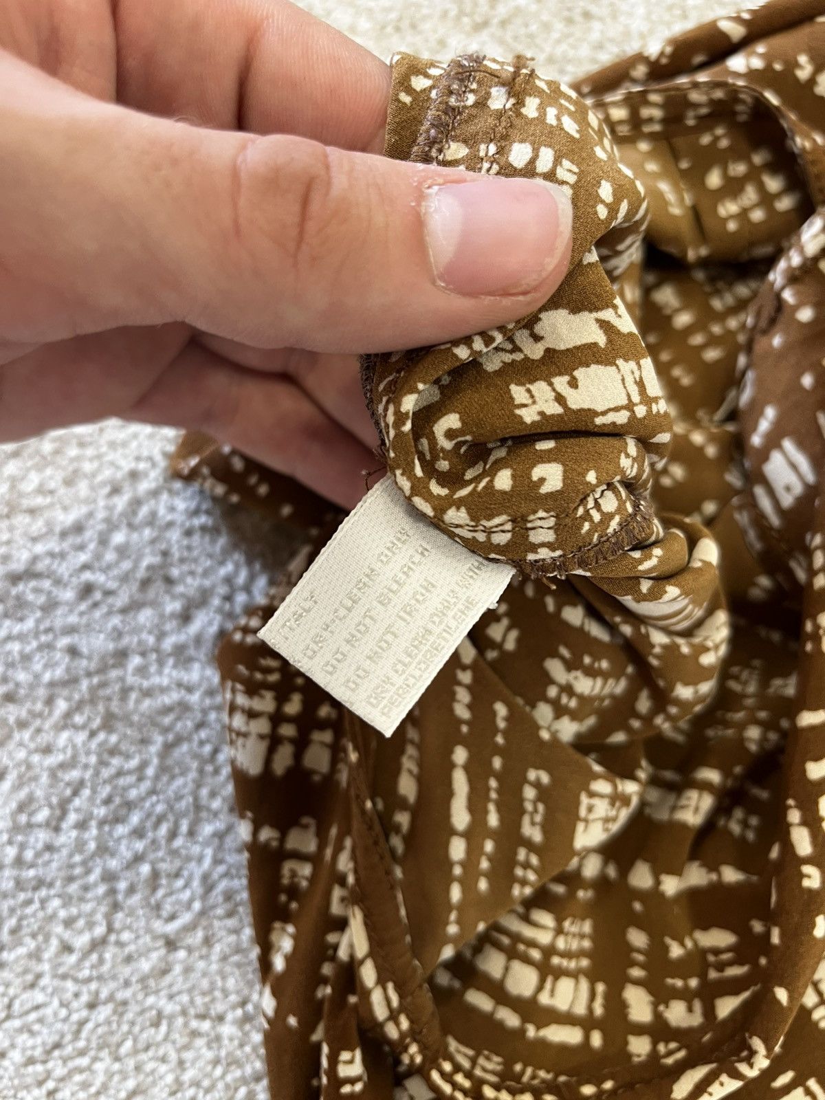 Prada Prada Vintage Archive Spring 1996 Brown Pants Size 30" / US 8 / IT 44 - 9 Thumbnail
