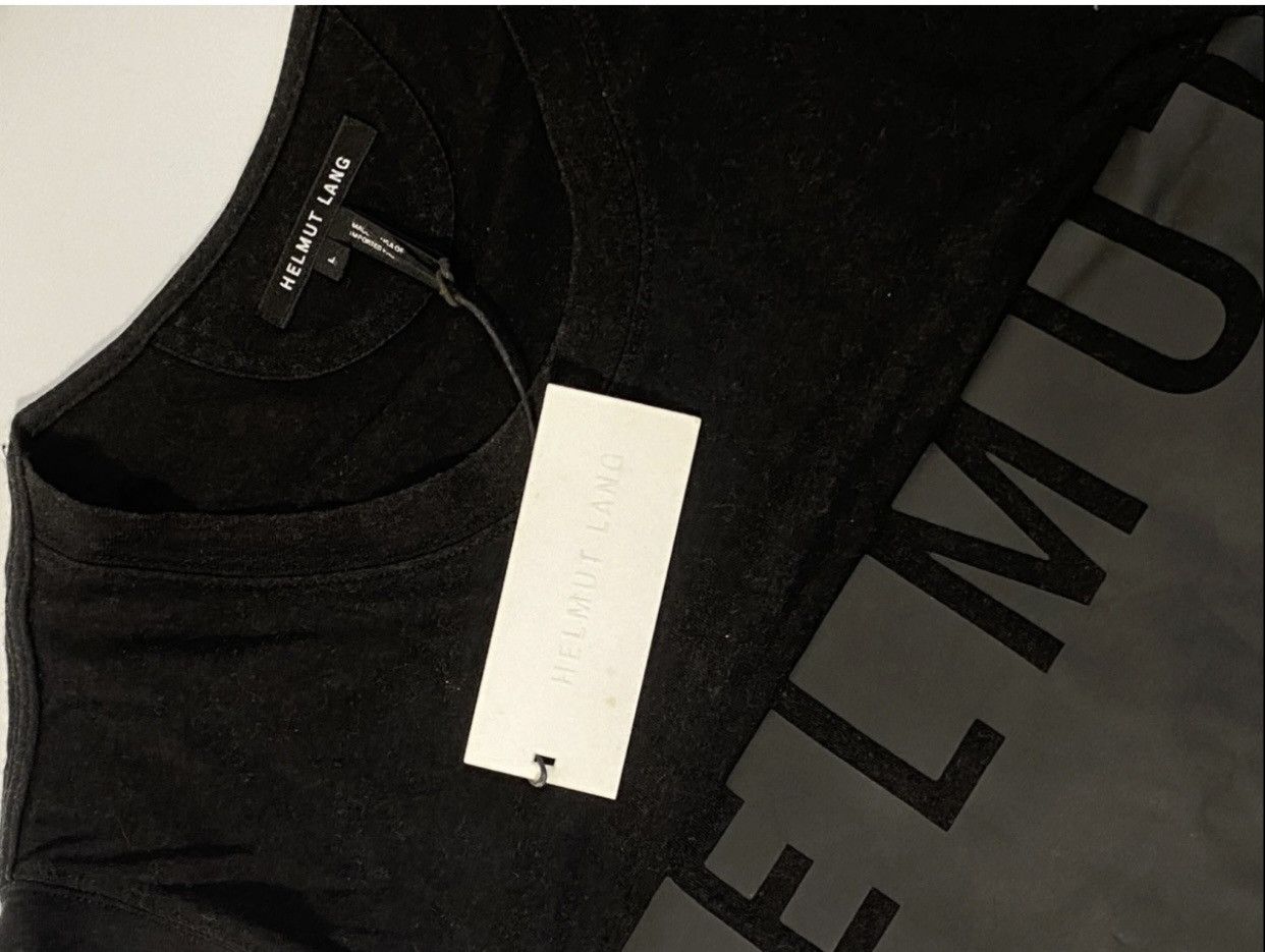 Helmut Lang HELMUT LANG Box Fit black top Size US L / EU 52-54 / 3 - 3 Thumbnail
