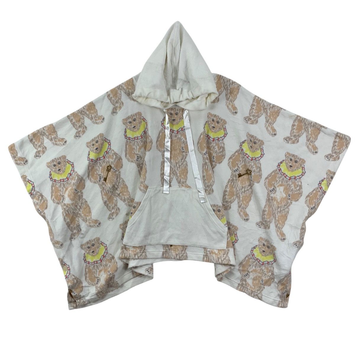 Tsumori Chisato TSUMORI CHISATO SLEEP Issey Miyake Bear Blanket Hoodie Size ONE SIZE - 1 Thumbnail