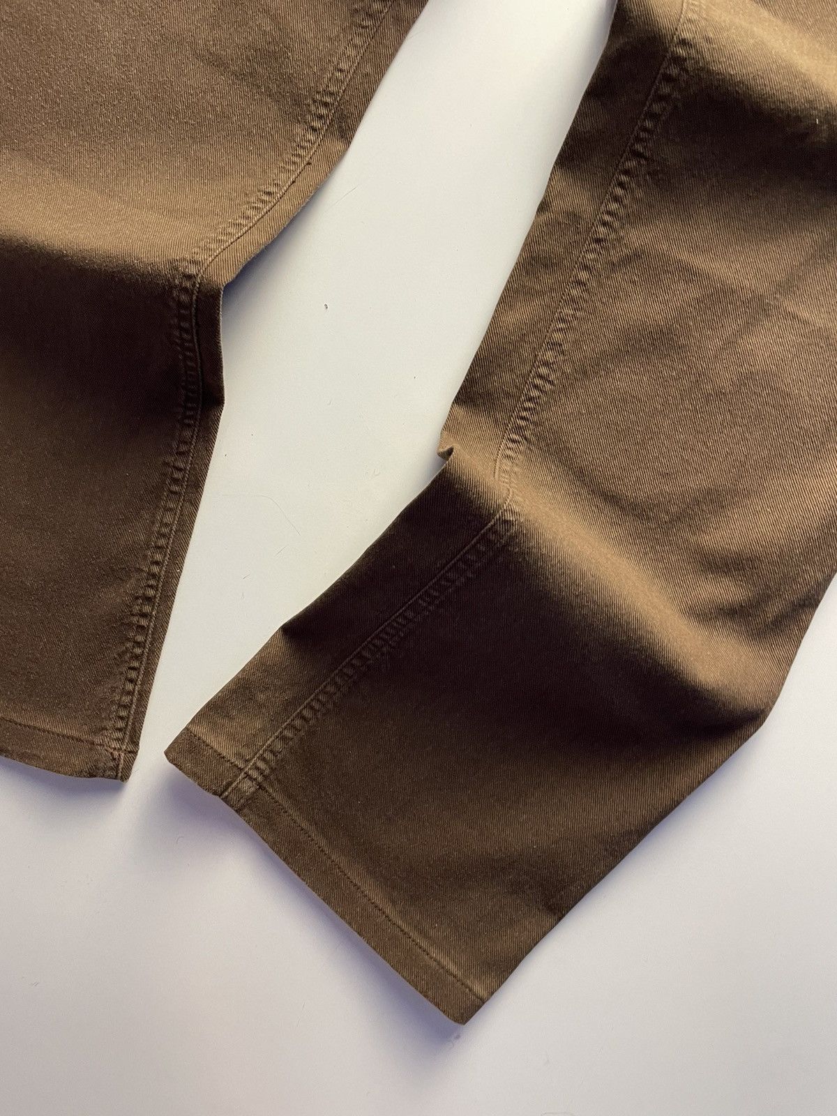Gucci 🌹💫00S GUCCI BY TOM FORD? BOOT CUT METAL JEANS Size 32" / US 10 / IT 46 - 6 Thumbnail