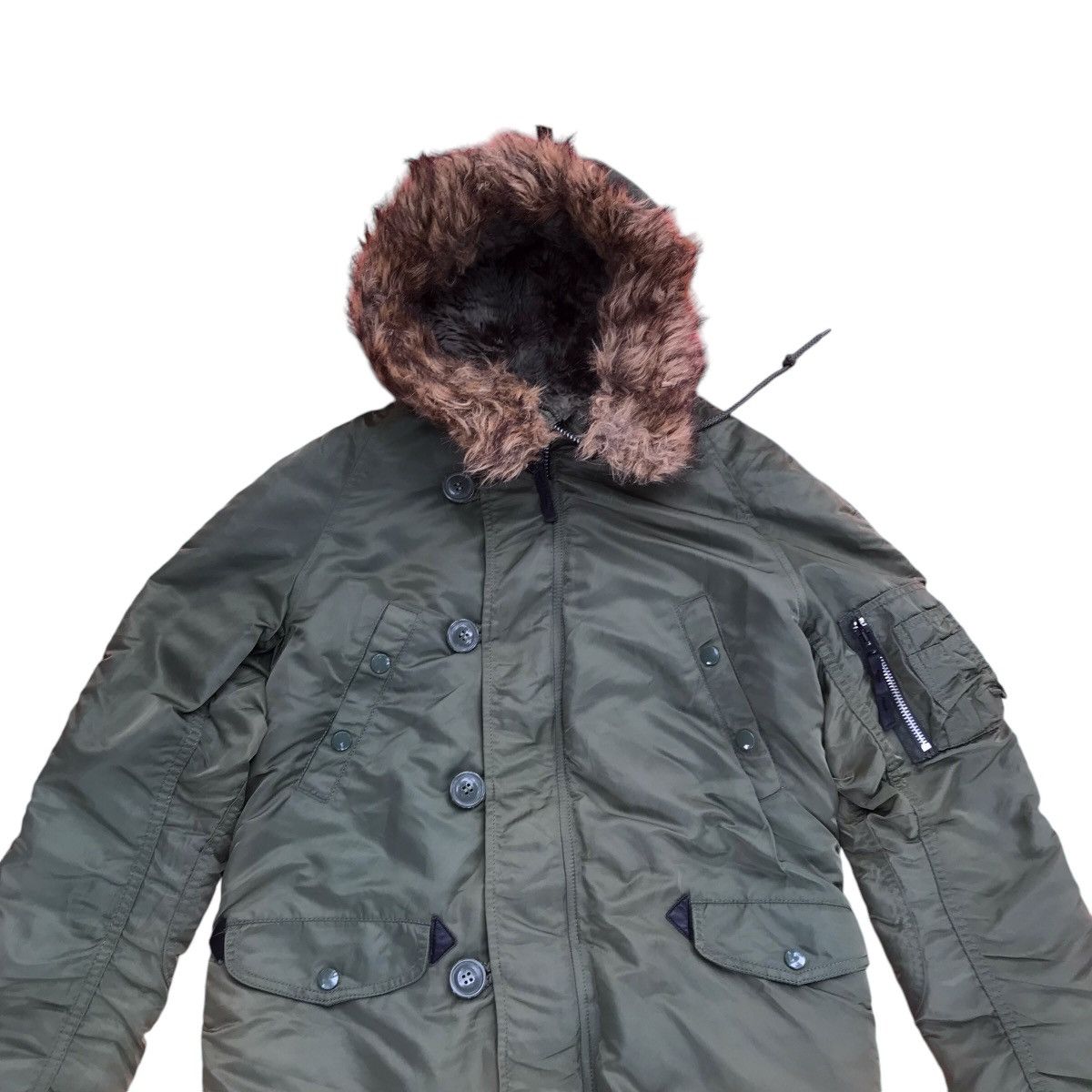 Alpha Industries ALPHA INDUSTRIES PARKA COLD WEATHER TYPE N3B Size US S / EU 44-46 / 1 - 7 Thumbnail