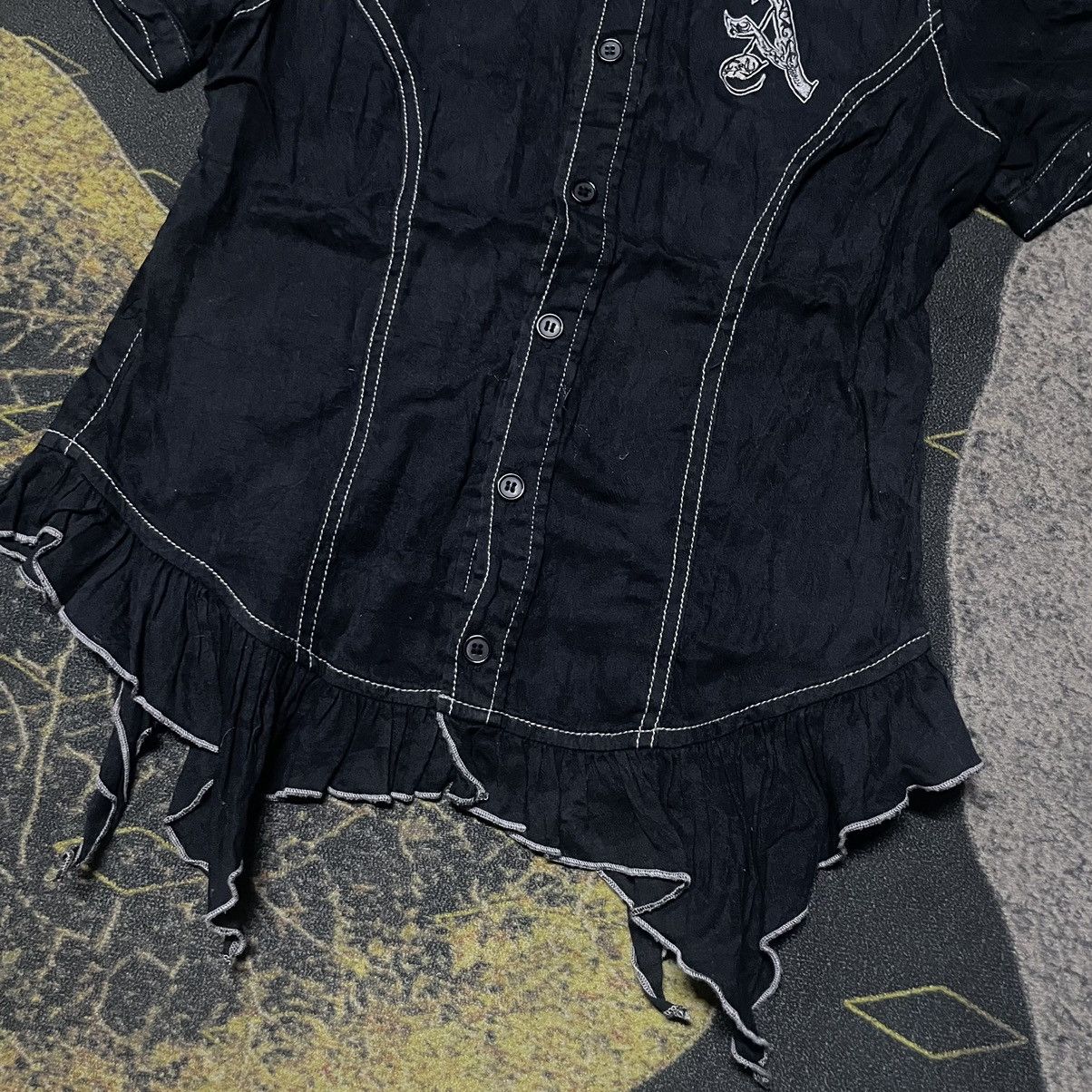Japanese Brand × Seditionaries 💥Algonquins Button Up Shirt Japanese StreetPunk Style Size S / US 4 / IT 40 - 3 Thumbnail