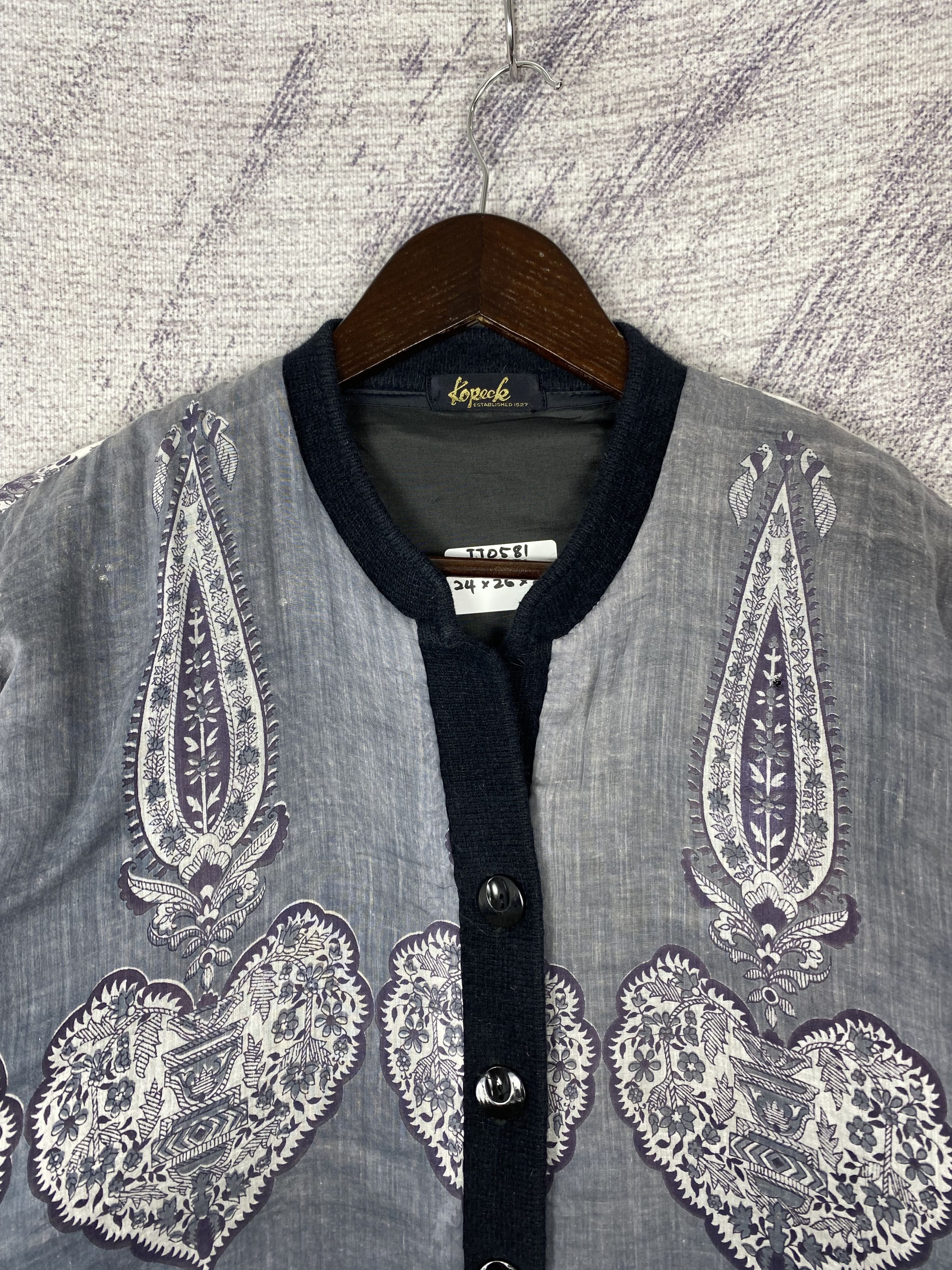 Japanese Brand Vintage Japanese Patchwork Bandana Bomber Jacket Size US M / EU 48-50 / 2 - 2 Thumbnail