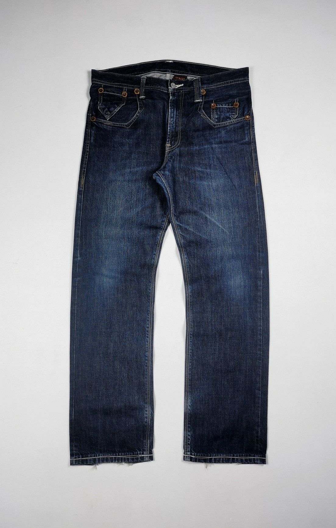 Levi's Vintage Levis 502 Regular Fit Denim Jeans Size US 35 - 6 Thumbnail