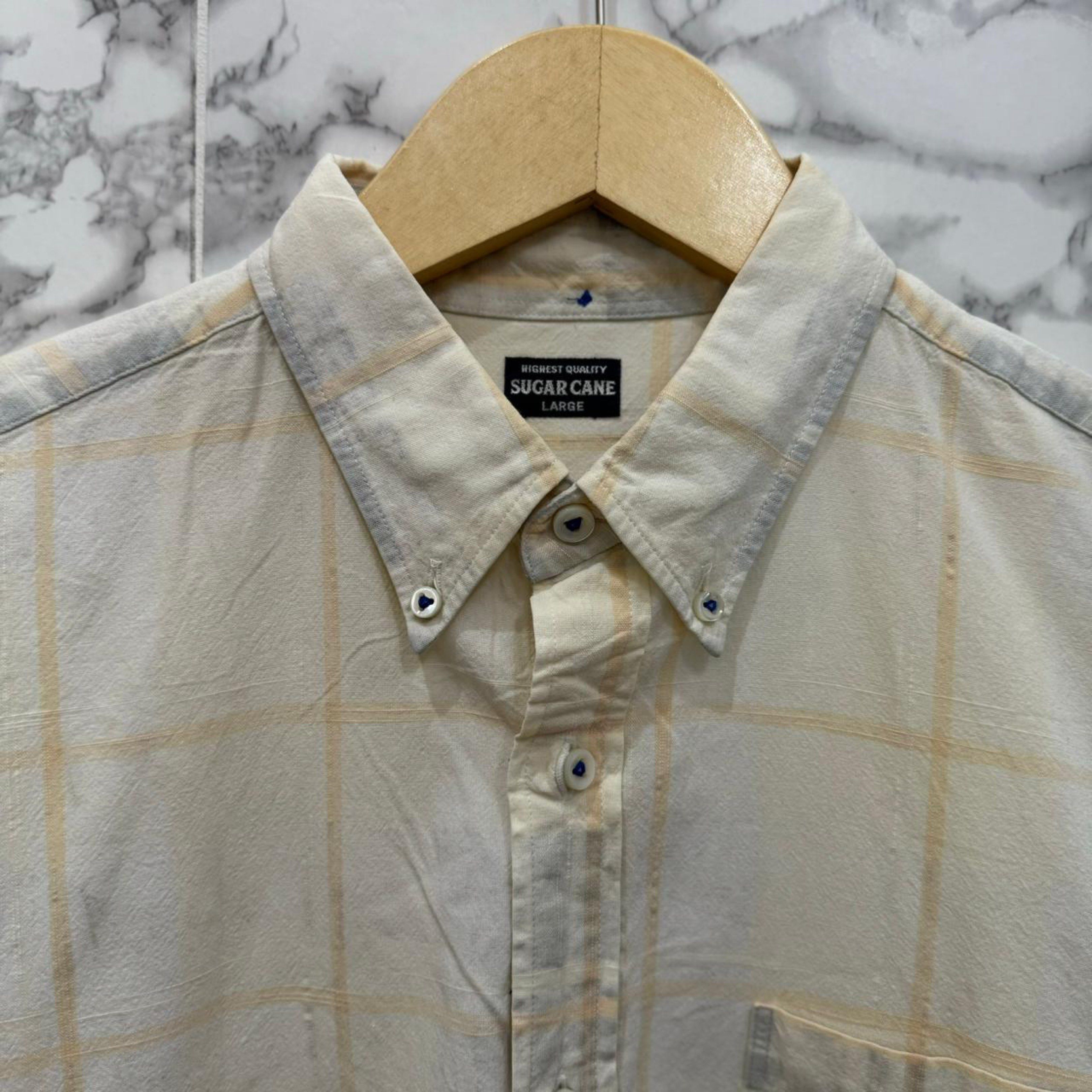 Sugar Cane Vintage Sugar Cane Japan Flannel Plaid Shirt Size US L / EU 52-54 / 3 - 4 Thumbnail