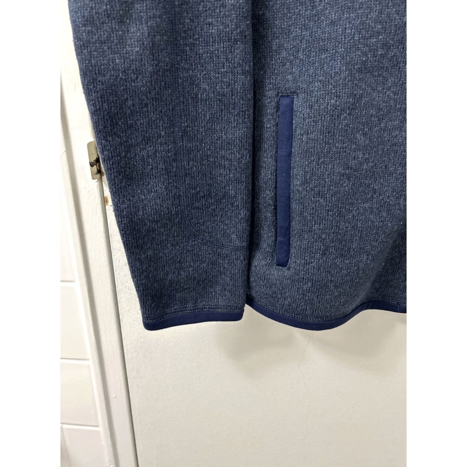 Patagonia Patagonia Better Sweater Jacket Womens XS Blue Fleece Full Zip Patagonia 25542 FA17 Woman Regular Long Sleeve Solid Blue Size XS / US 0-2 / IT 36-38 - 5 Thumbnail