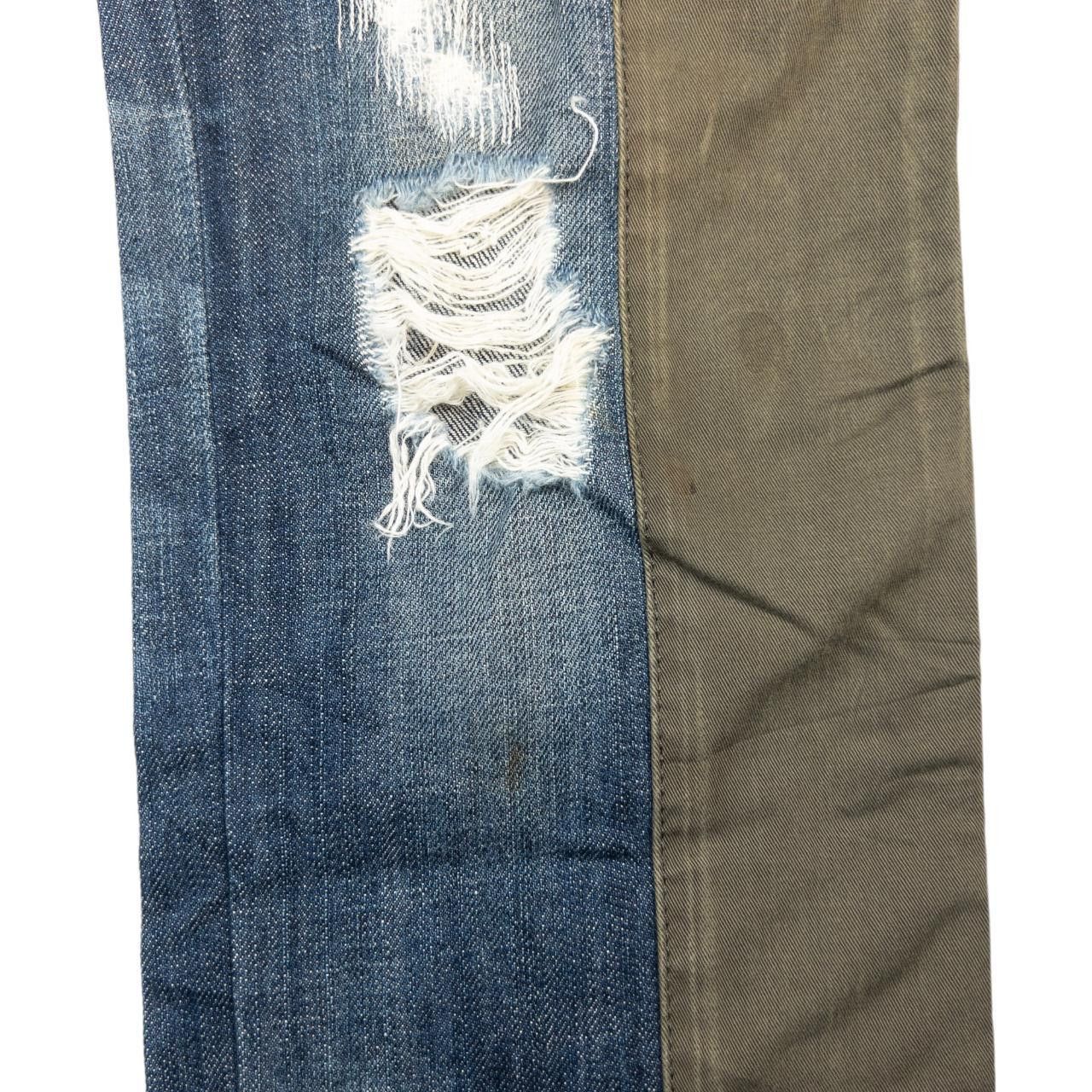 Dolce & Gabbana Vintage Dolce & Gabbana Denim Cargo Split Trousers Size W31 Size US 31 - 8 Thumbnail