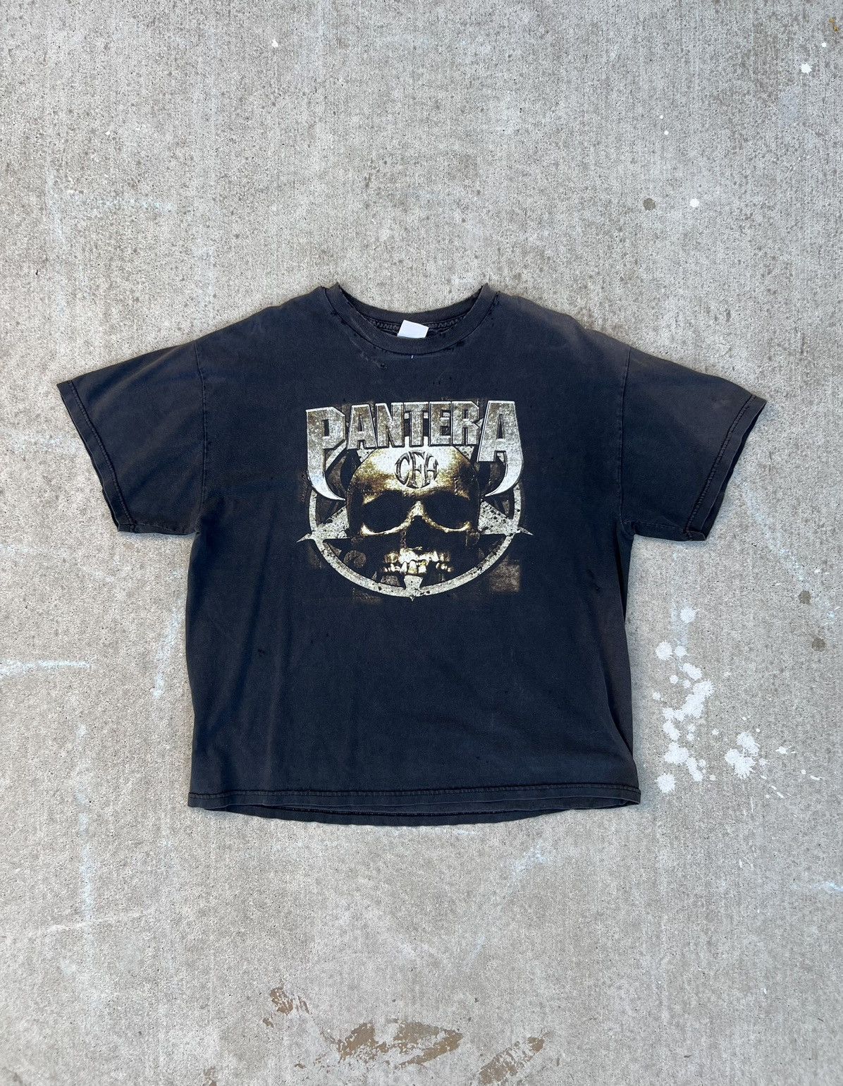 Band Tees × Vintage 00s Pantera CFH Tee Size US L / EU 52-54 / 3 - 1 Thumbnail
