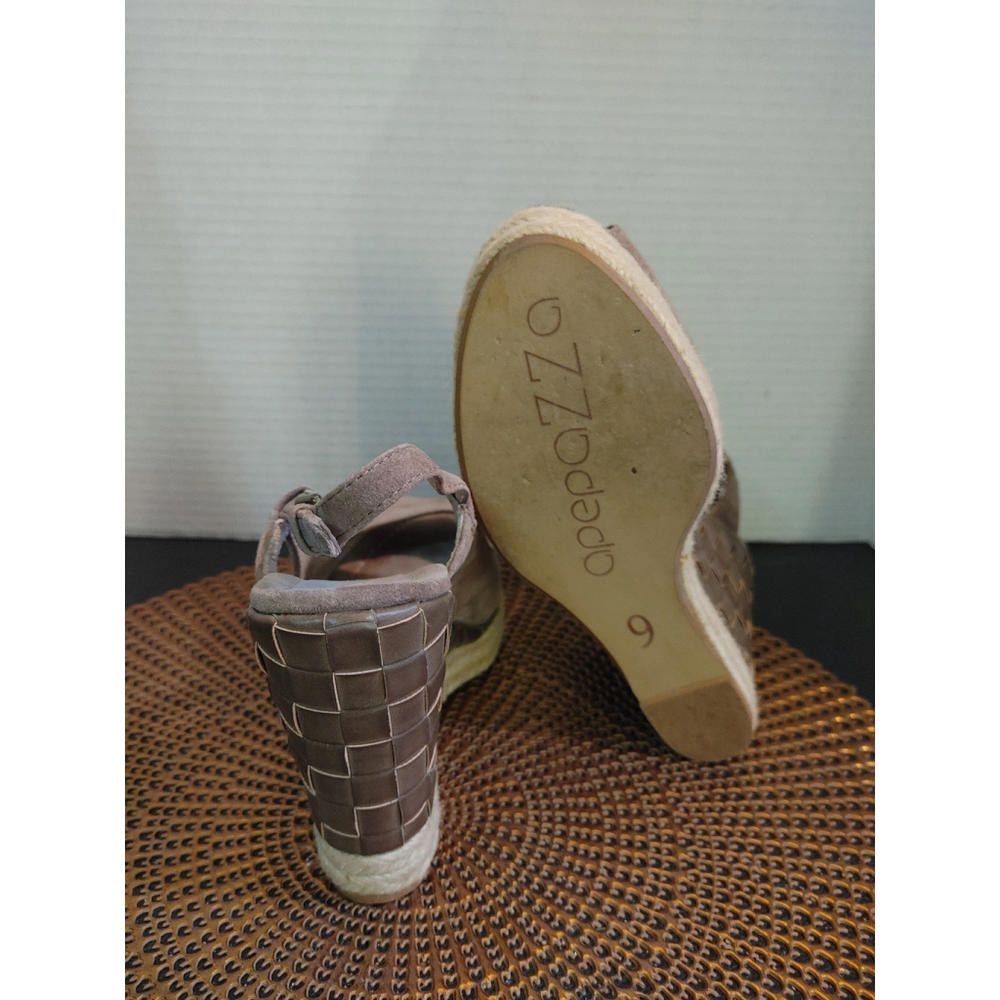 Designer Apepazza Carmela Suede Wedges Size 9 Size US 9 / IT 39 - 6 Thumbnail