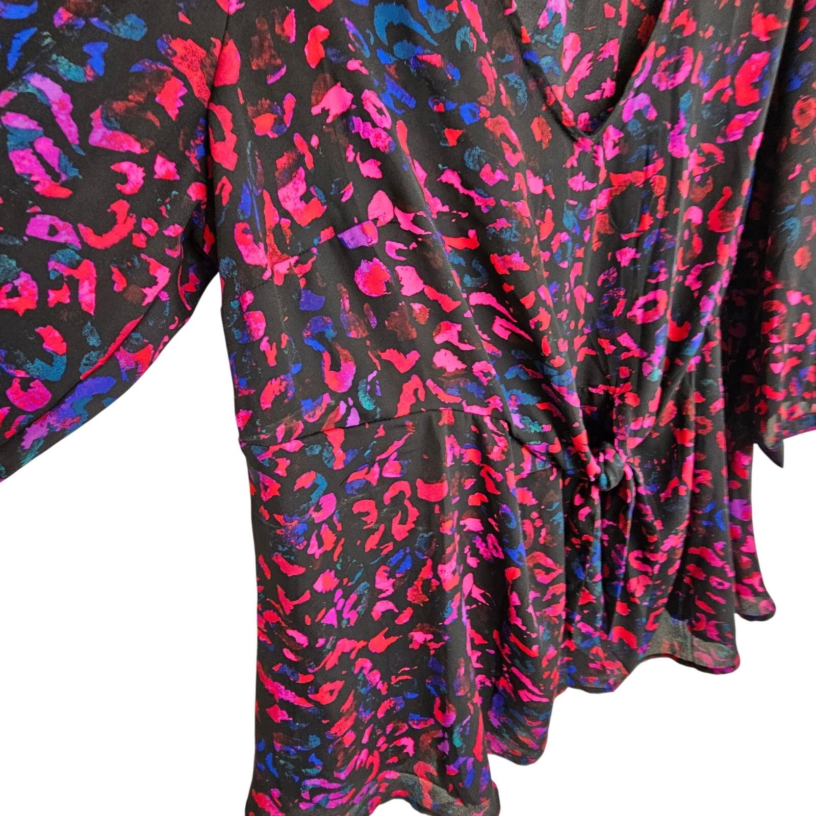 Corridor Torrid Georgette Leopard Print Top Plus Size 2X Mob Wife Size XXL / US 16-18 / IT 52-54 - 6 Thumbnail