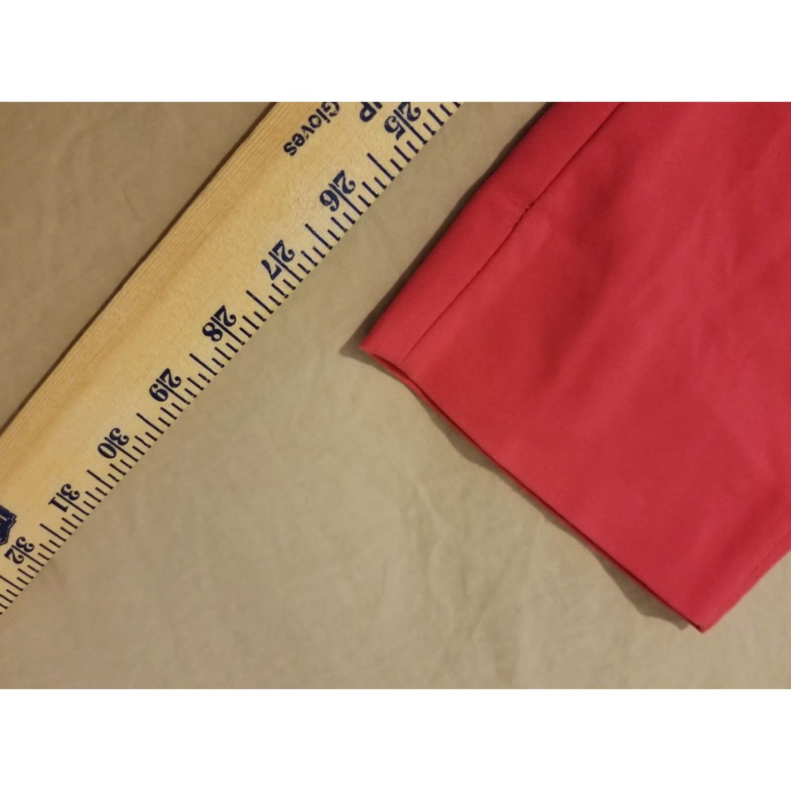White House Black Market White House Black Market Dress Pants Womens 8 Red Khaki Slack Chino Trouser Size 30" / US 8 / IT 44 - 5 Thumbnail