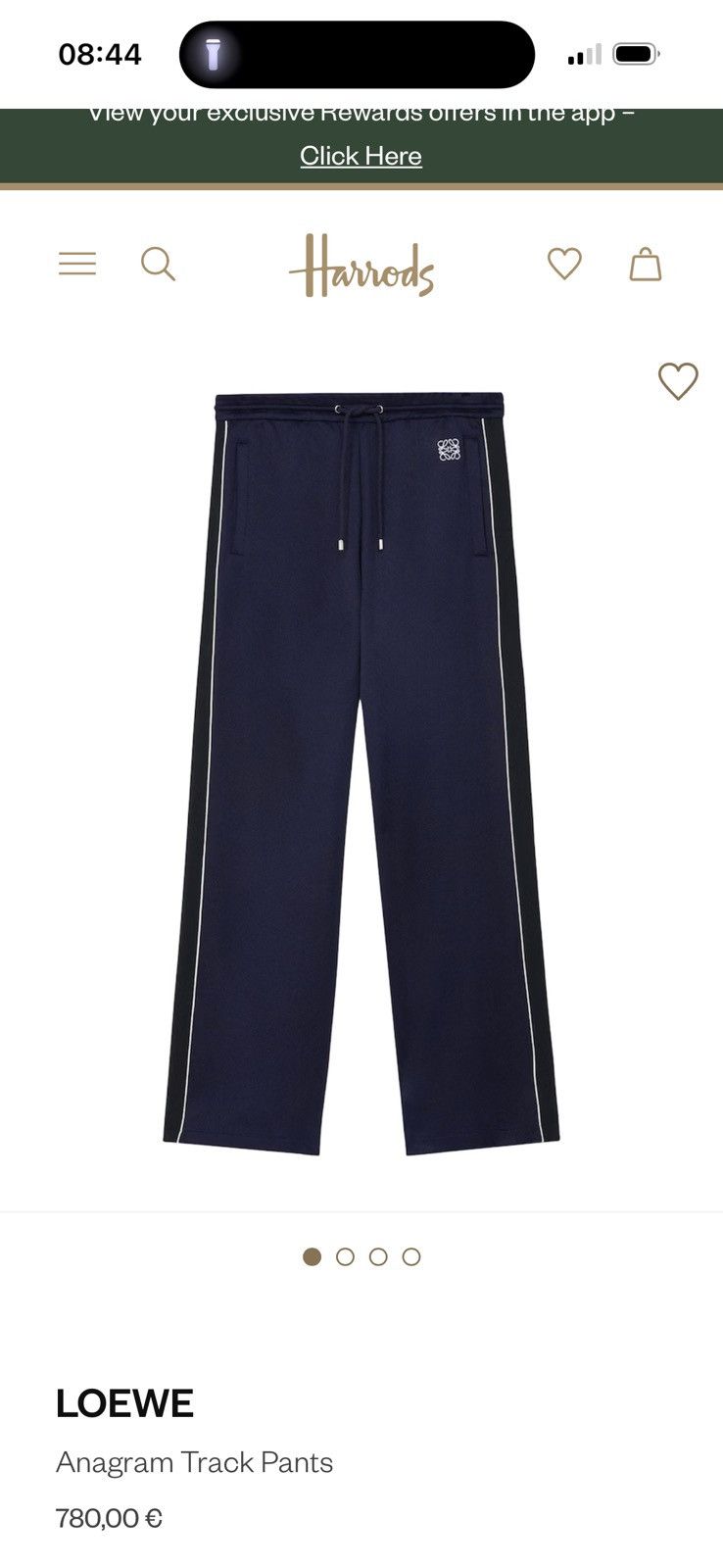 Loewe LOEWE joggers , trackpants REAL TAPE MEASUREMENTS IN PHOTOS Size US 31 - 24 Thumbnail