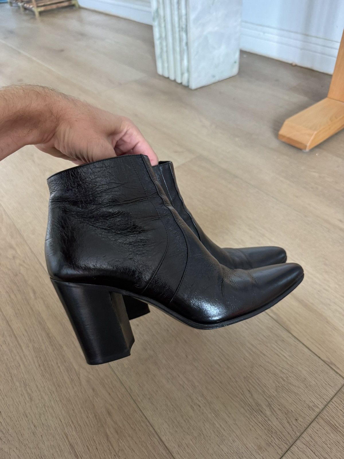 Saint Laurent Paris Iconic FW15 French 85 Boots Size US 7 / EU 40 - 2 Thumbnail