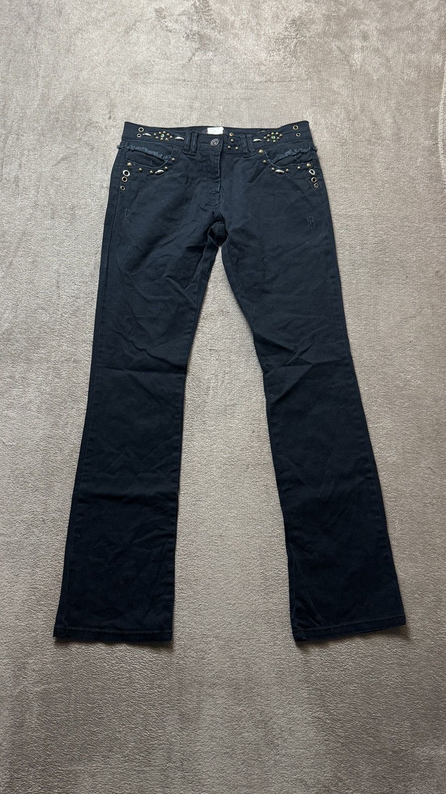 Morgan De Toi Morgan Y2K Faded Punk Pants grunge LGB miss sixty me jeans Size 26" / US 2 / IT 38 - 3 Thumbnail