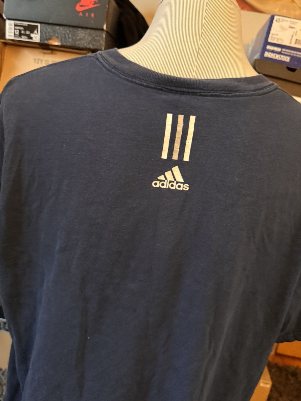 New York Yankees Thrifted Vintage Adidas New York Yankees Tee Size US L / EU 52-54 / 3 - 5 Thumbnail