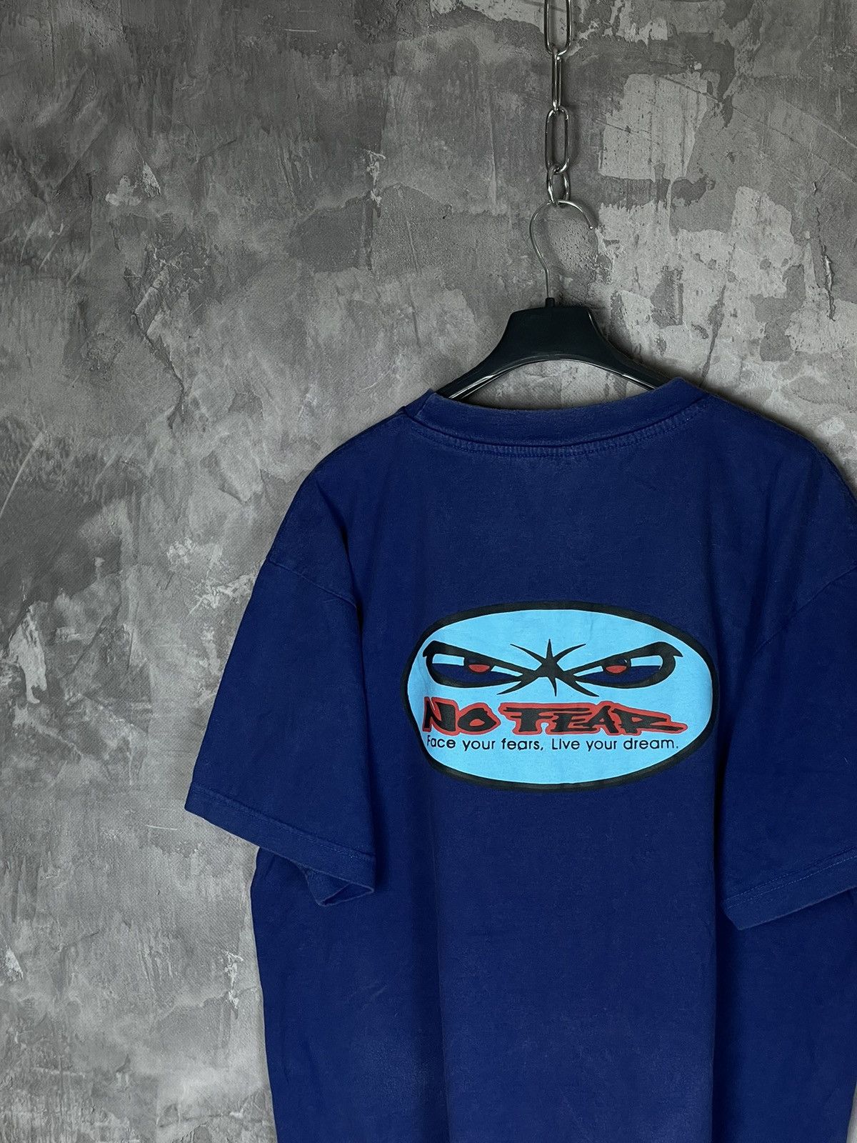 No Fear × Vintage No Fear USA vintage t-shirt rare Streetwear tee Size US M / EU 48-50 / 2 - 10 Thumbnail