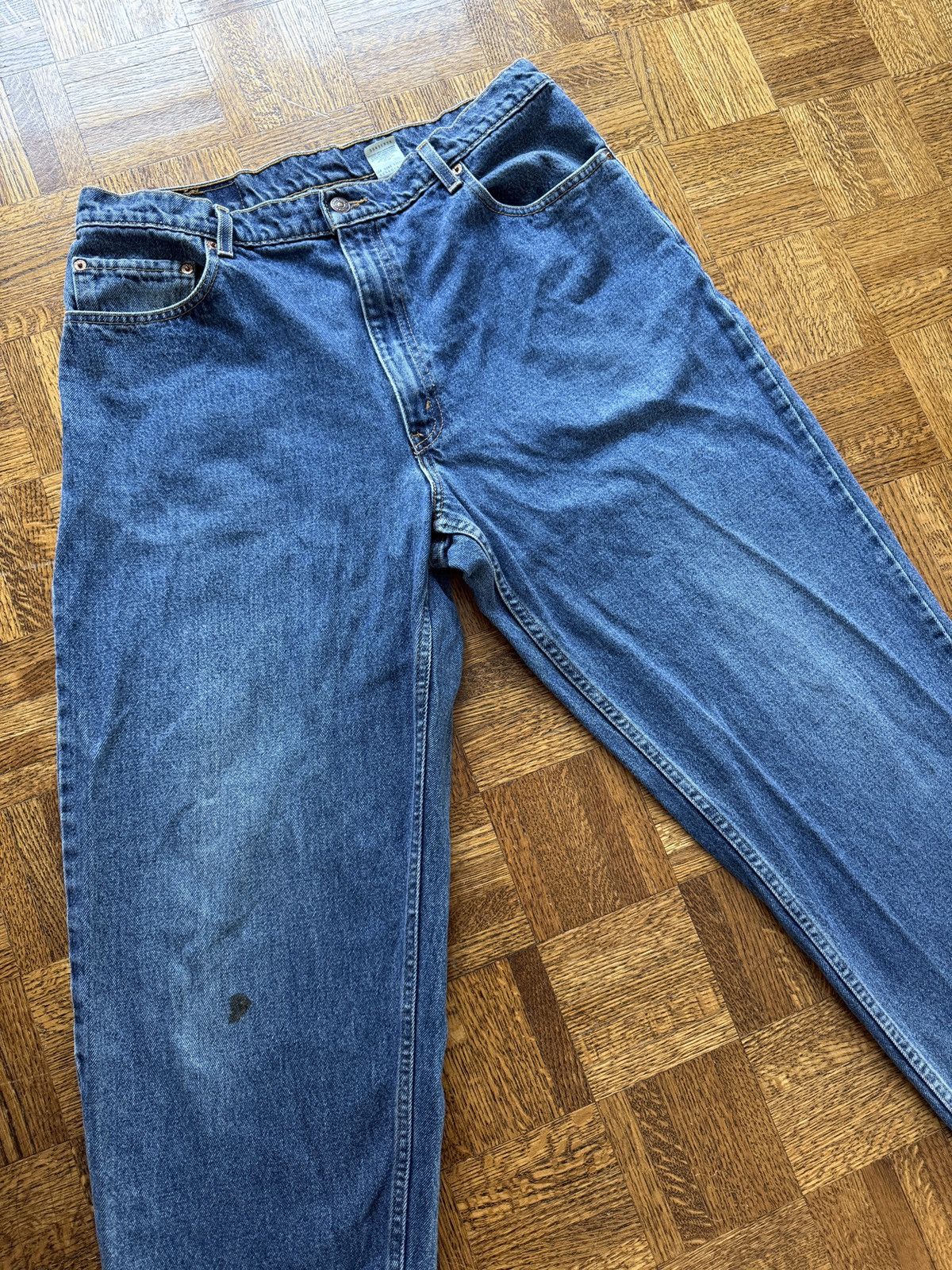 Levi's Vintage 90s Levi's 560 Loose Fit Tapered Leg Size US 36 / EU 52 - 5 Thumbnail