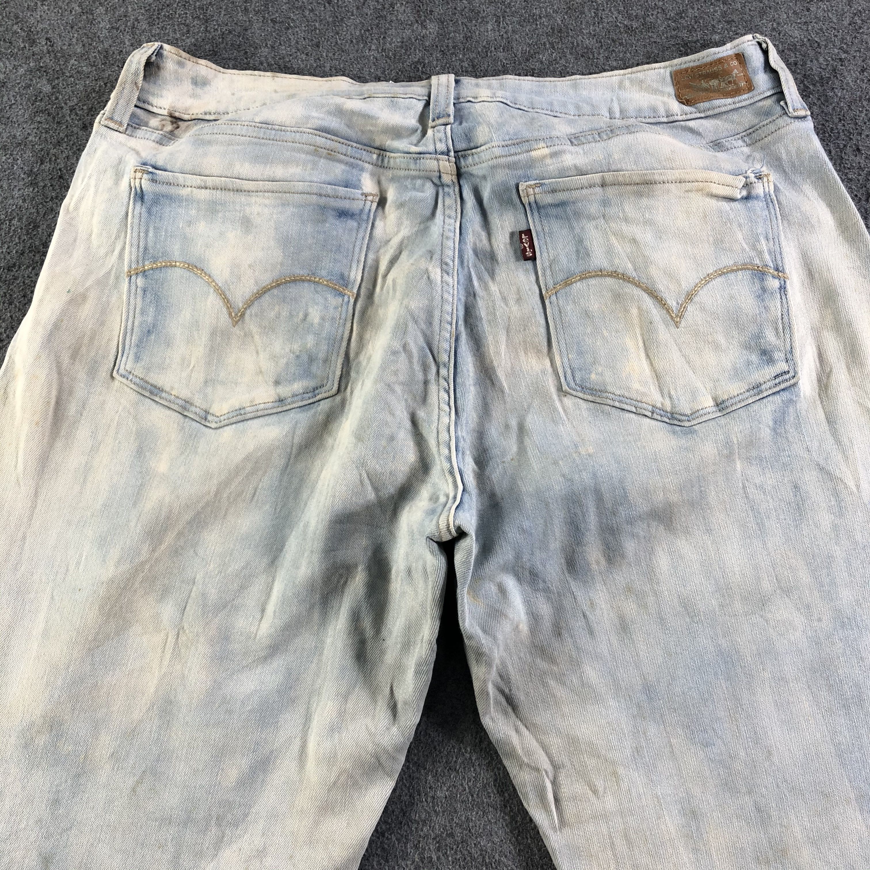 Levi's Vintage Light Wash Levis Jeans-J3133 Size US 34 / EU 50 - 4 Thumbnail