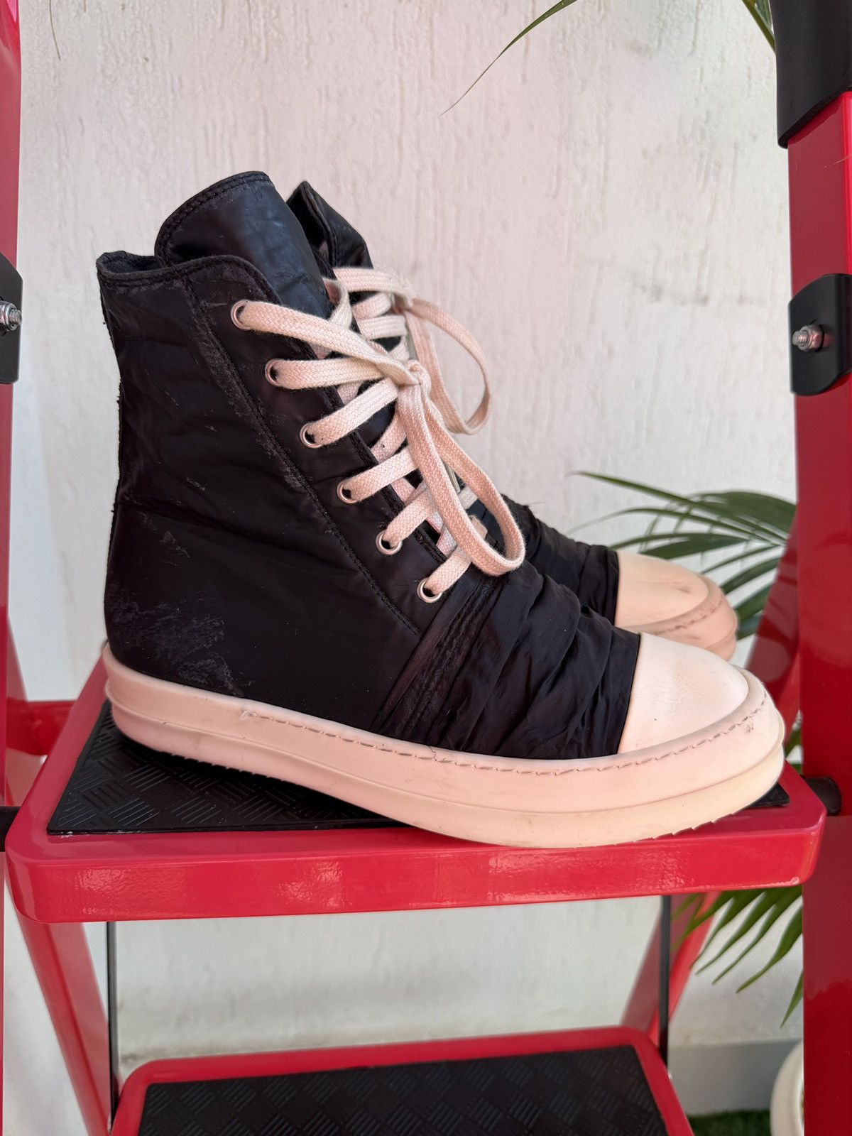 Rick Owens Drkshdw w14 Wrap hustler ramones Size US 8 / IT 38 - 2 Thumbnail