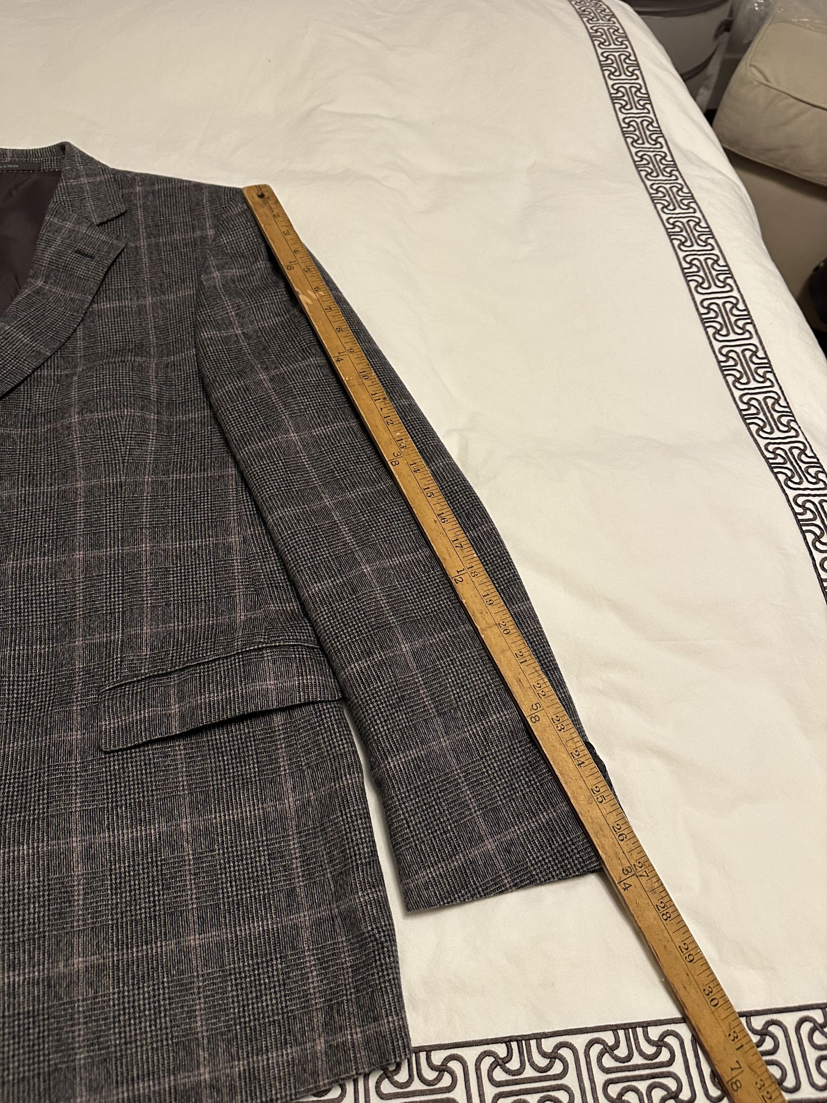 Z Zegna Z Zegna Wool/Angora 56R Size 54R - 8 Thumbnail