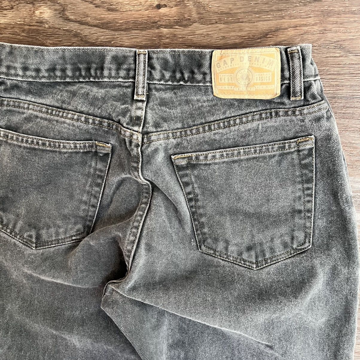 Gap Vintage USA made 90s gap essential loose; raw denim Size US 30 / EU 46 - 10 Thumbnail