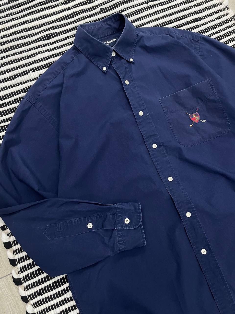 RLX Ralph Lauren × Ralph Lauren × Vintage Vintage Ralph Lauren Golf Button Shirt Y2K Size US M / EU 48-50 / 2 - 6 Thumbnail