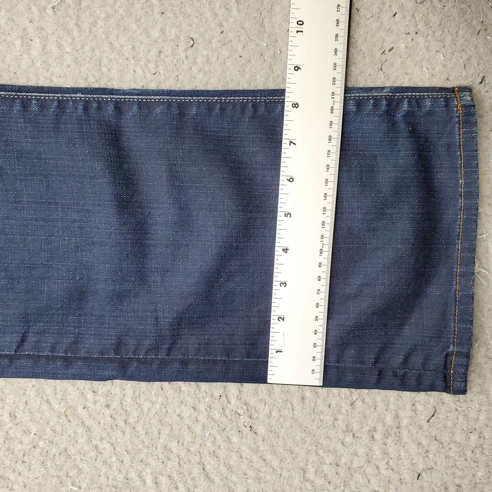 Lucky Brand Lucky Brand Bootcut Jeans Womens 4 Denim Dark Wash 5-Pocket USA Made Size 4 Blue Jeans Womens Size 27" / US 4 / IT 40 - 5 Thumbnail