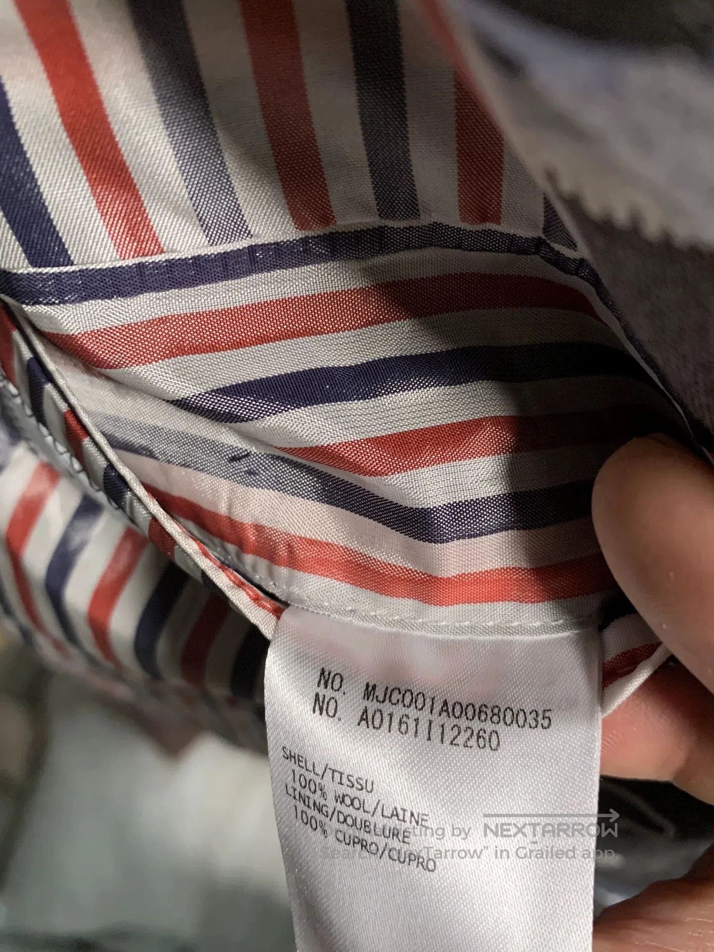 Thom Browne thom browne crane embroidered suit jacket. Size US M / EU 48-50 / 2 - 7 Thumbnail