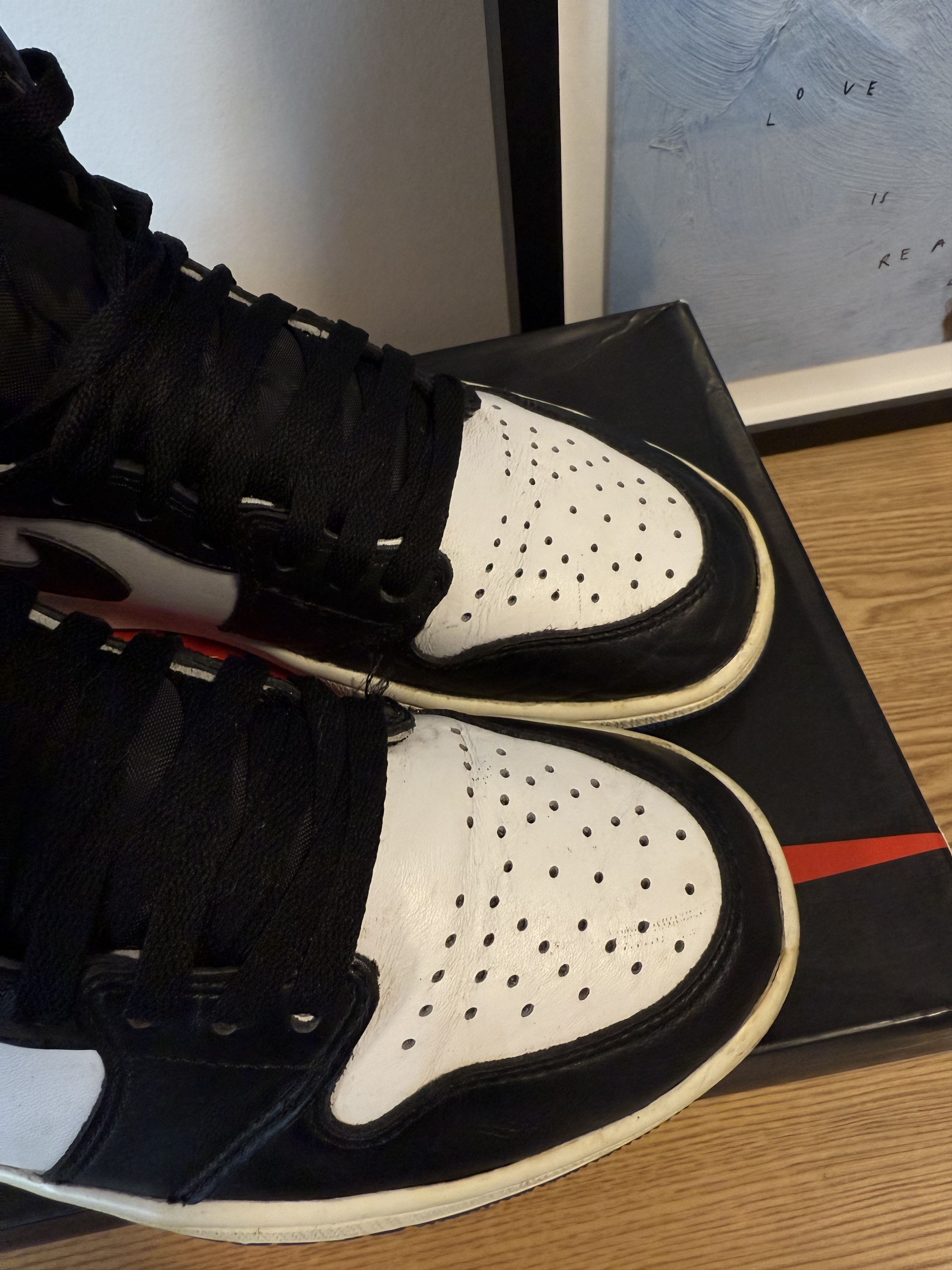Fragment Design × Nike Jordan 1 Retro High OG x Fragment Design 2014 - 8.5 Size US 8.5 / EU 41-42 - 3 Thumbnail