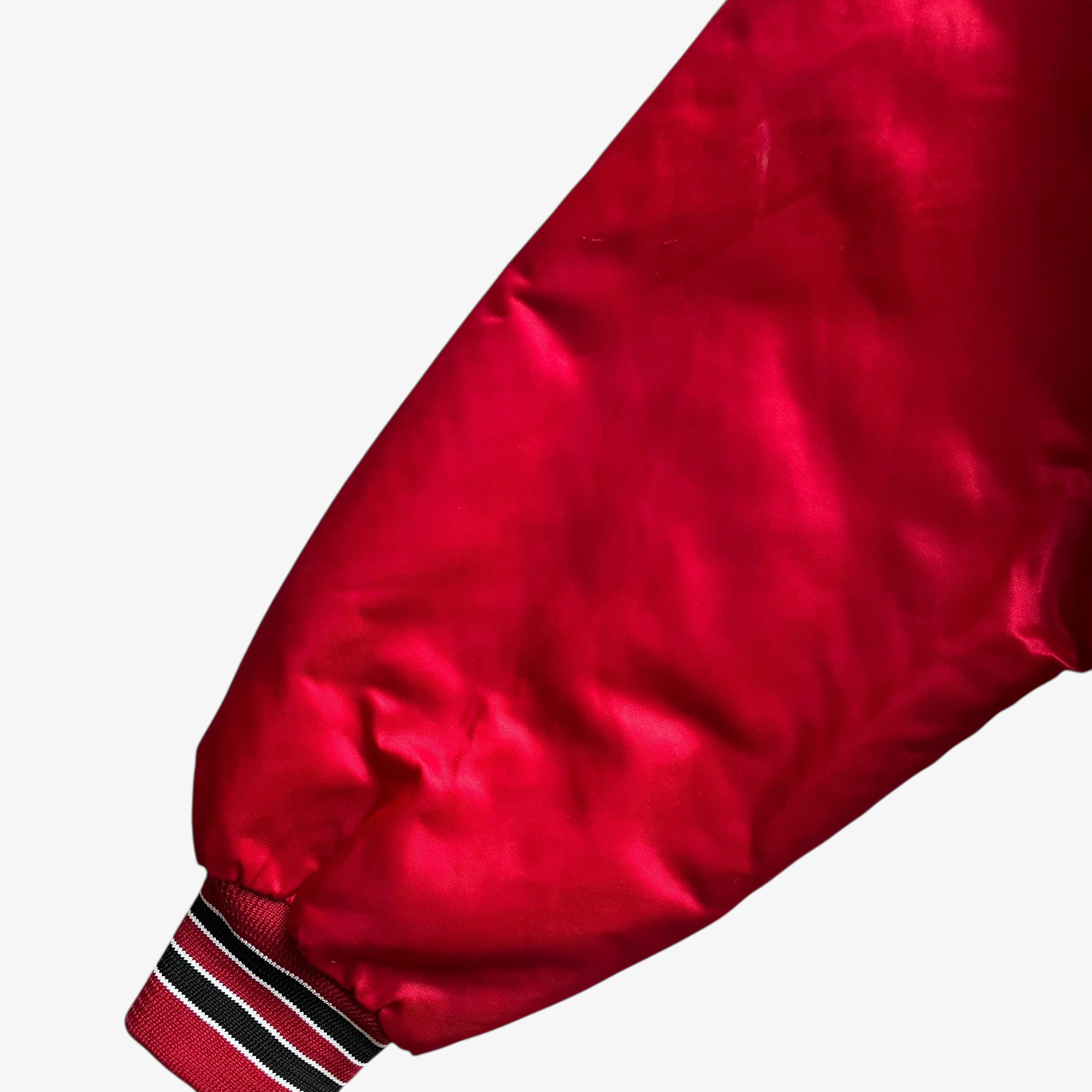Chalk Line Vintage 90s Chalk Line NBA Chicago Bulls Varsity Jacket Size US L / EU 52-54 / 3 - 10 Thumbnail