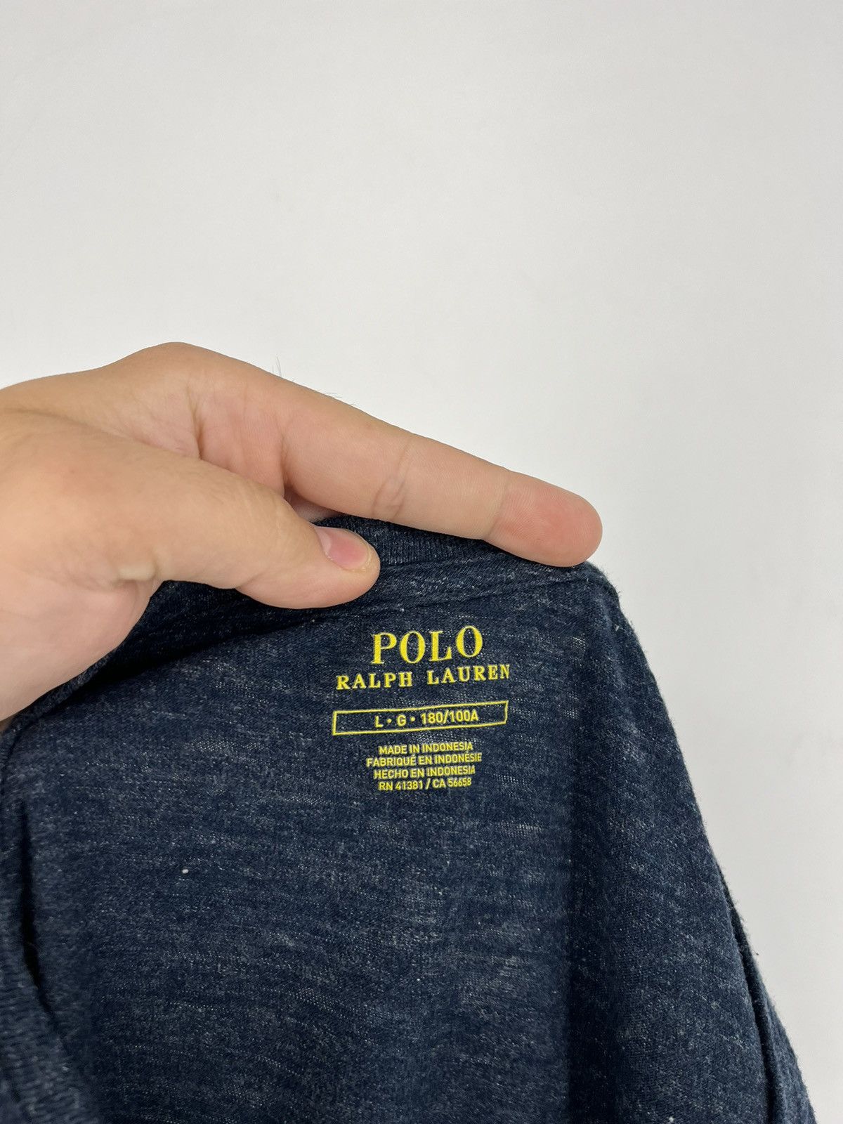 Polo Ralph Lauren × Ralph Lauren × Vintage Vintage Polo Ralph Lauren Tee T Shirt Size L Streetwear Size US L / EU 52-54 / 3 - 9 Thumbnail