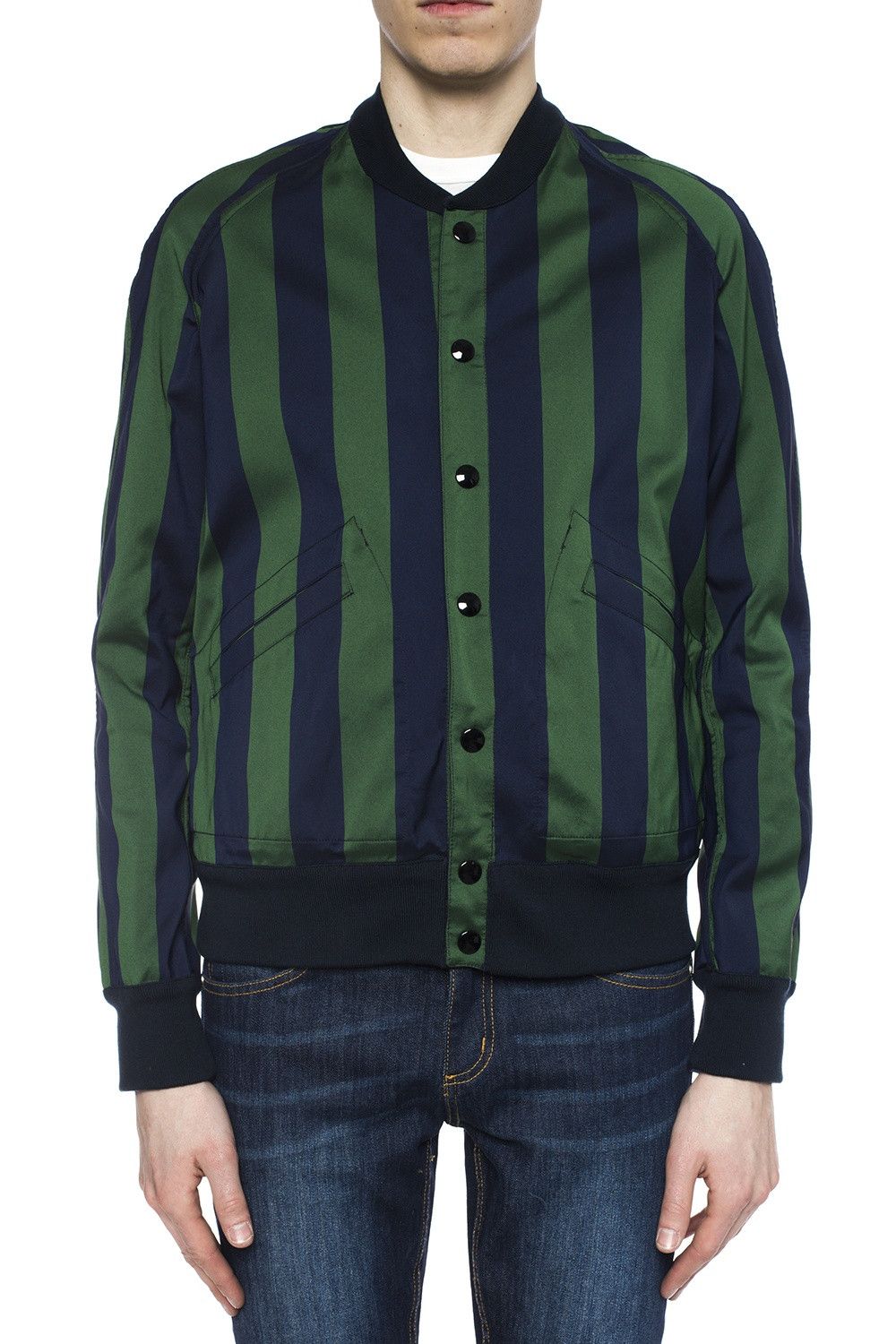 Golden Goose $650 Navy Blue Reversible Bomber Jacket - Medium Size US M / EU 48-50 / 2 - 2 Thumbnail