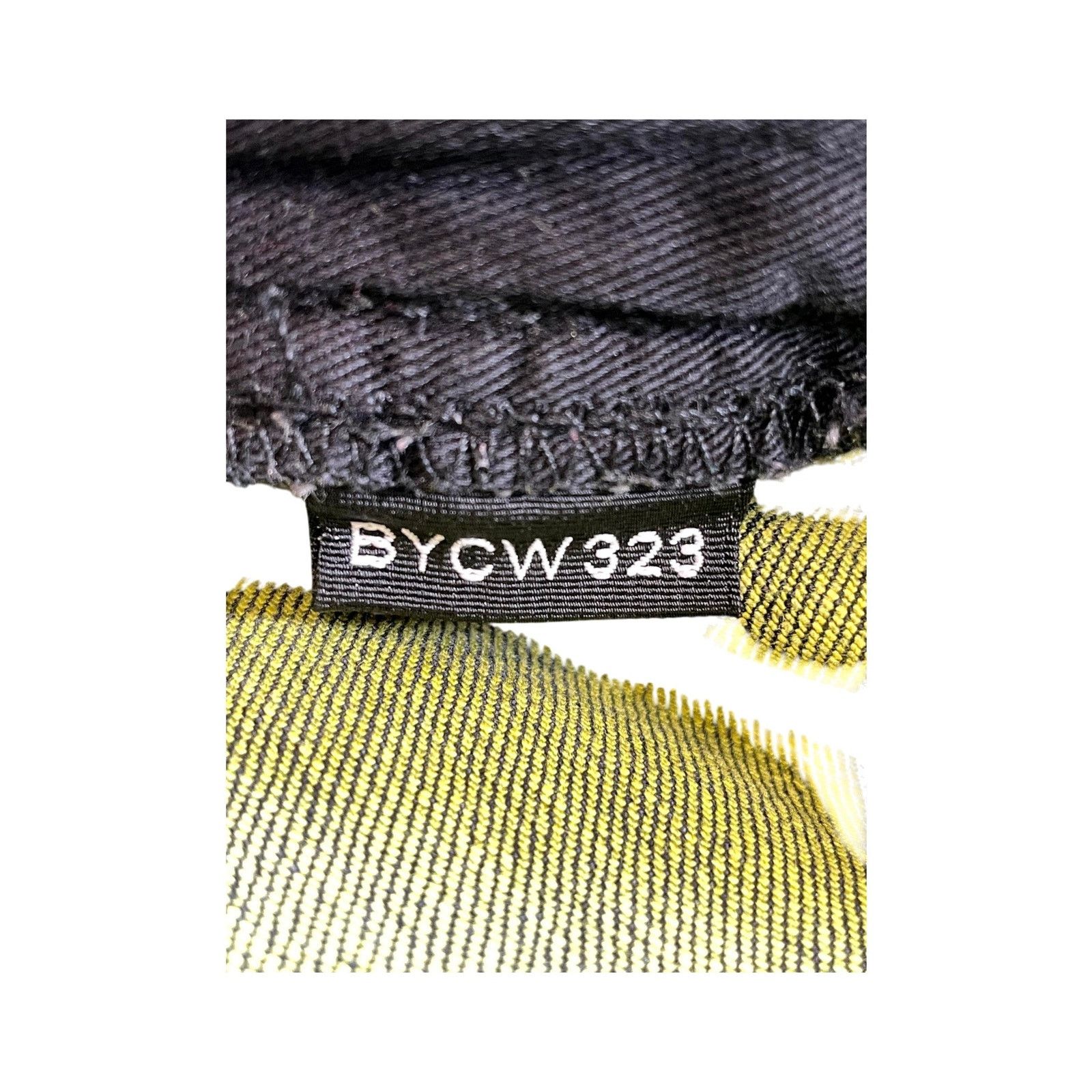Purple Brand Purple Brand "Shotgun" Black Wash & Yellow Jeans Size US 29 - 8 Thumbnail