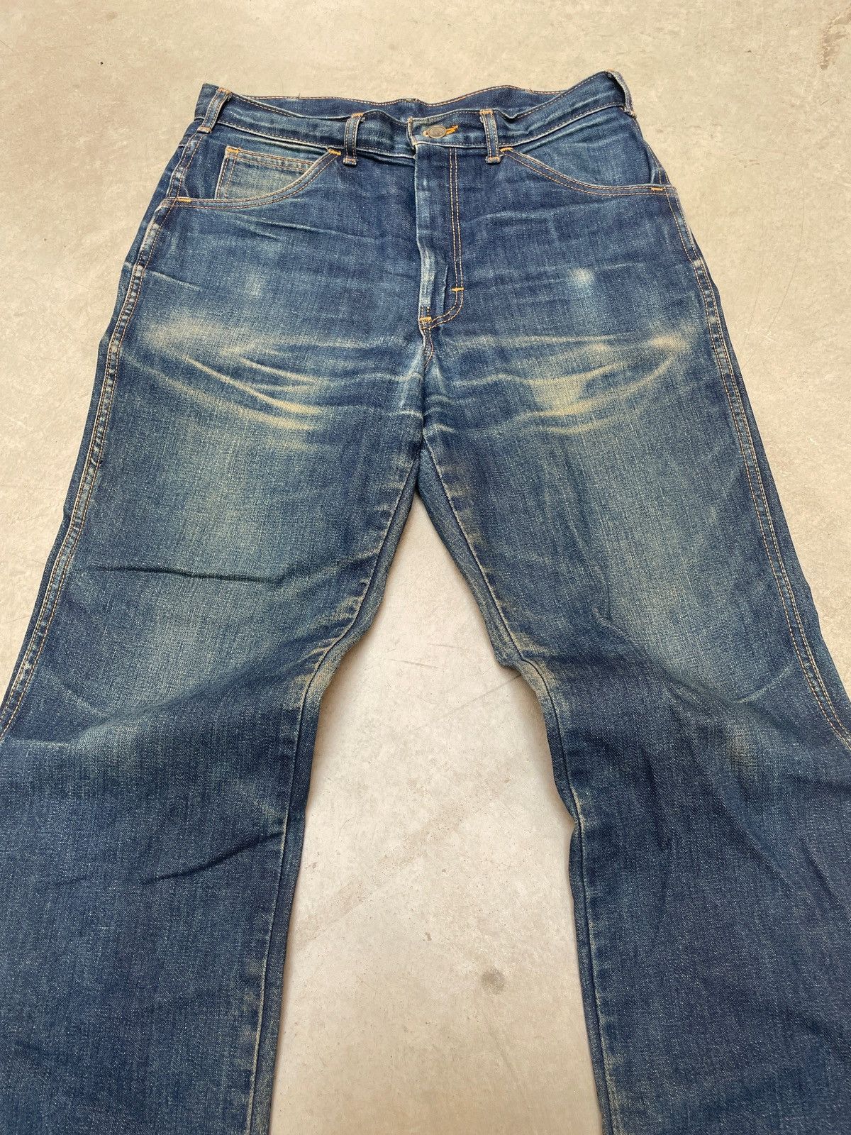 Dickies Vintage Dickies Denim Talon Zip Whiskers Fade W32 Size US 32 / EU 48 - 3 Thumbnail