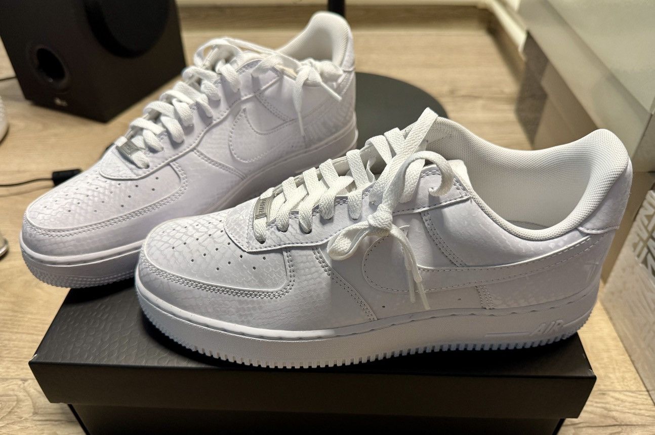 Jordan Brand Nike Air Jordan 1 Low Kobe Bryant Forever White Size US 9.5 / EU 42-43 - 2 Thumbnail