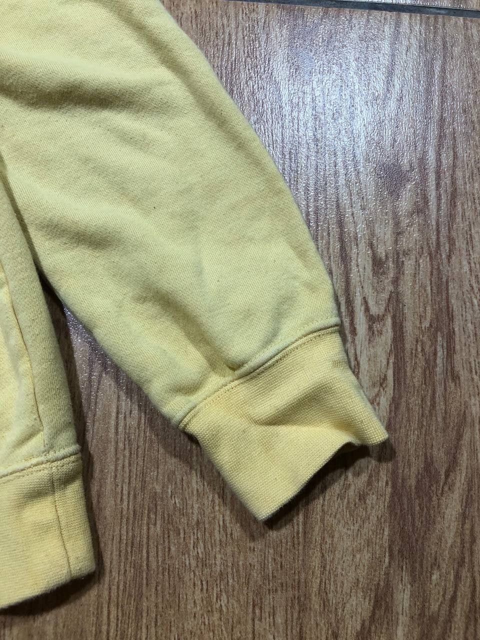 Nike Nike Yellow Fleece Hoodie Big Center Swoosh Logo Size US S / EU 44-46 / 1 - 5 Thumbnail