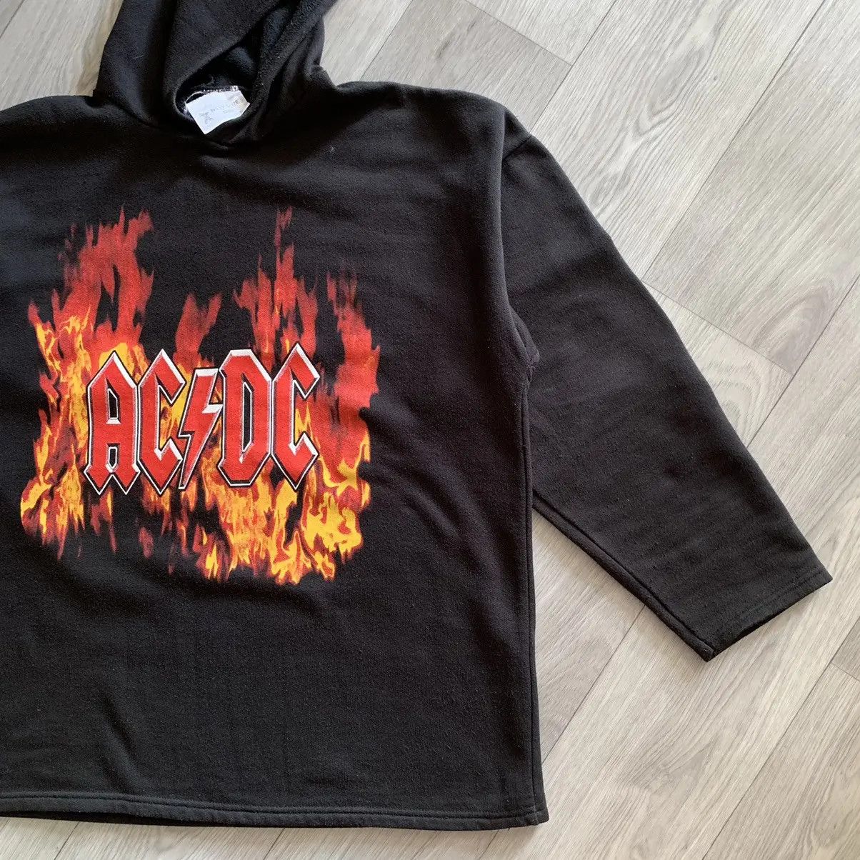 Band Tees × Vintage Vintage AC/DC 00s Shot down in flames hoodie Size US L / EU 52-54 / 3 - 1 Thumbnail