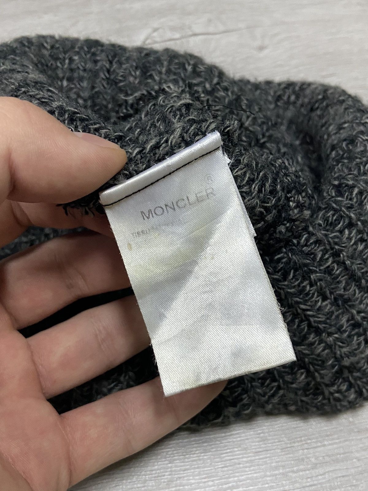 Moncler Moncler knitted beanie hat beretto Size ONE SIZE - 6 Thumbnail