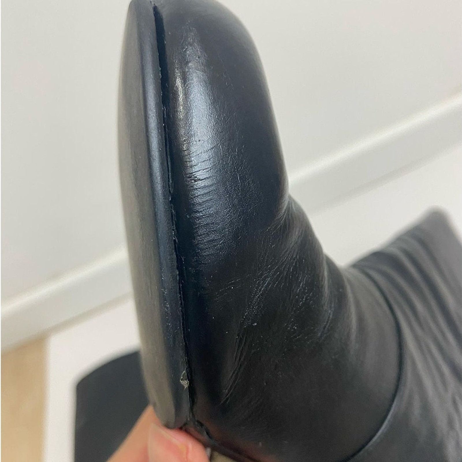 UNITED NUDE Archive Eamz Heel Mid Calf Leather Boots Size US 7 / IT 37 - 10 Thumbnail