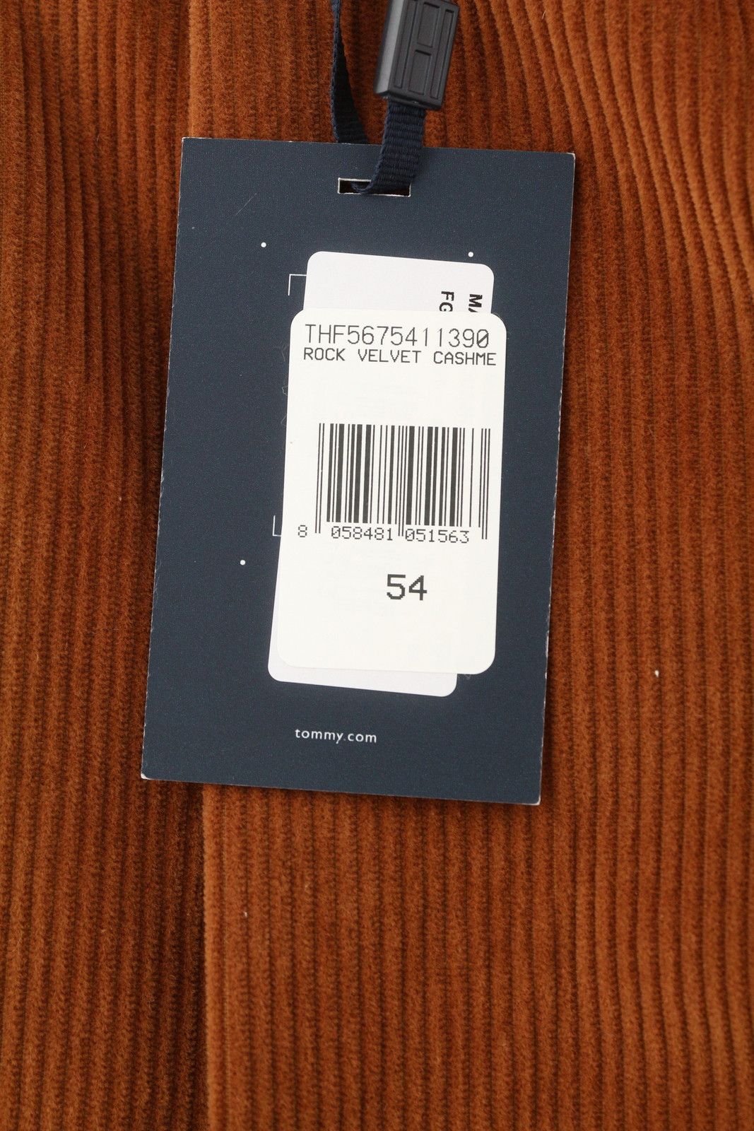 Tommy Hilfiger ROCK VELVET LARDINI W36 Corduroy Pleated Leg Trousers 85365 Size US 36 / EU 52 - 8 Thumbnail