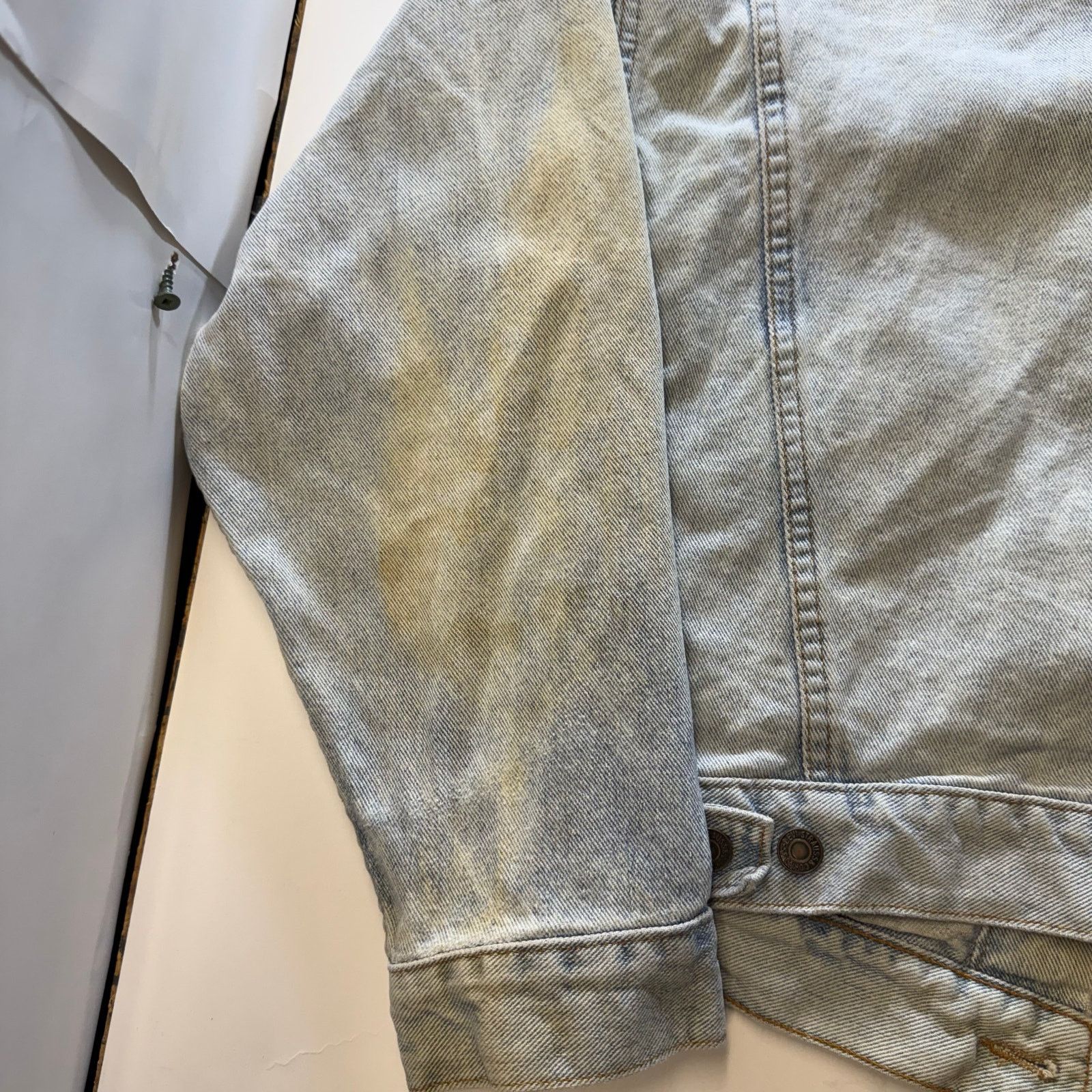 Levi's 90'S Levi's 70598-4834 Large Patch Denim Jacket Size Medium Size US M / EU 48-50 / 2 - 12 Thumbnail