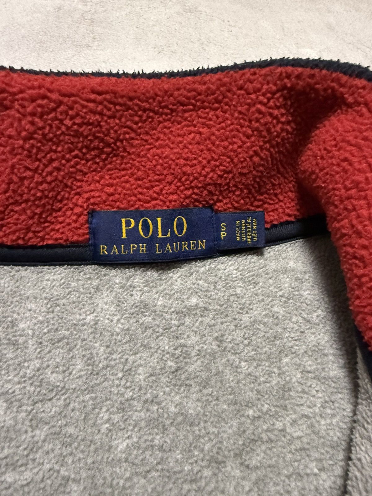 Vintage Polo Ralph Lauren Fleece Jacket Big Logo Sweatshirt Y2K Size US S / EU 44-46 / 1 - 11 Thumbnail