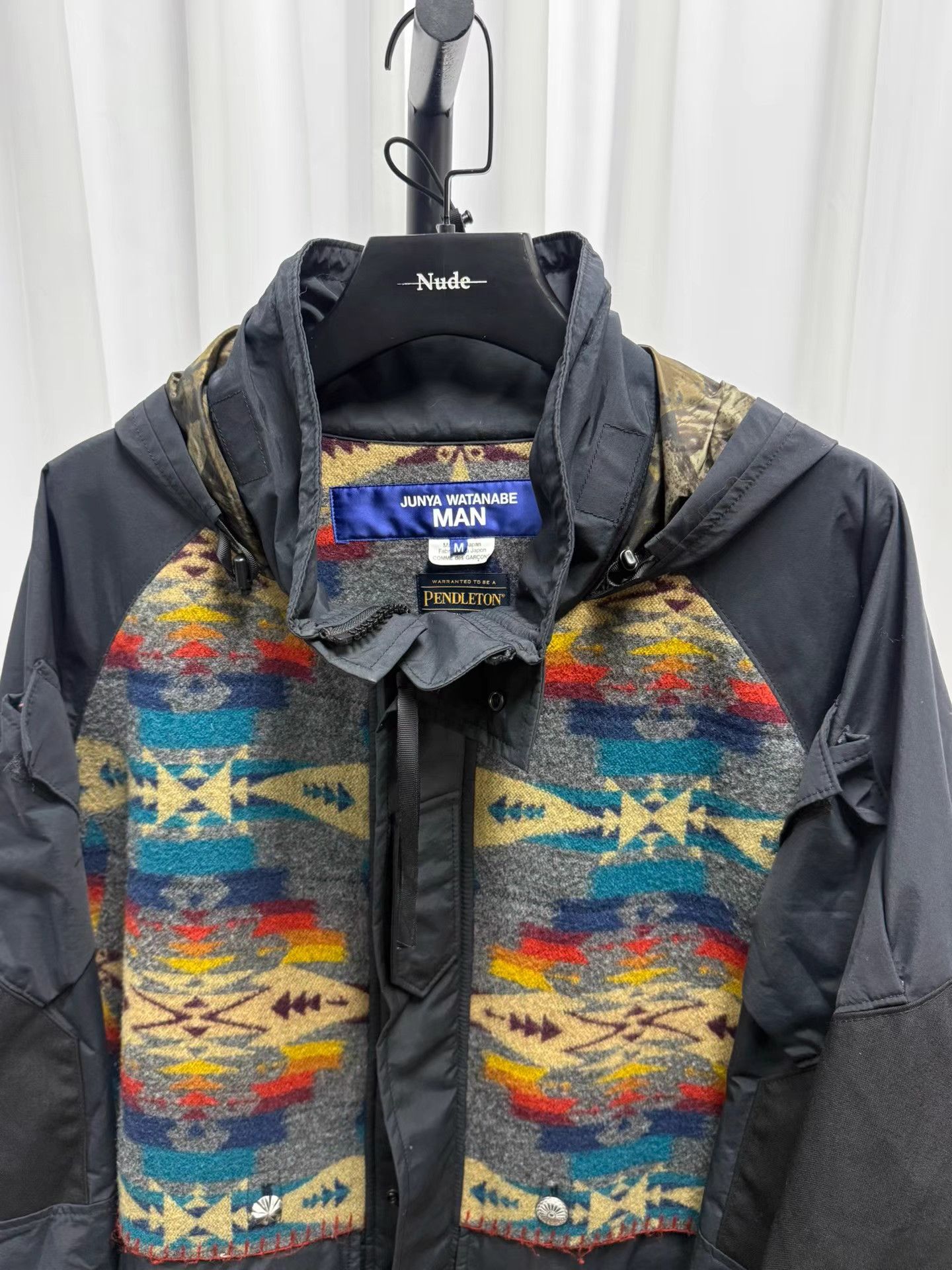 Junya Watanabe Junya Watanabe Silver Button Ethnic Windbreaker K20 Size US M / EU 48-50 / 2 - 2 Thumbnail