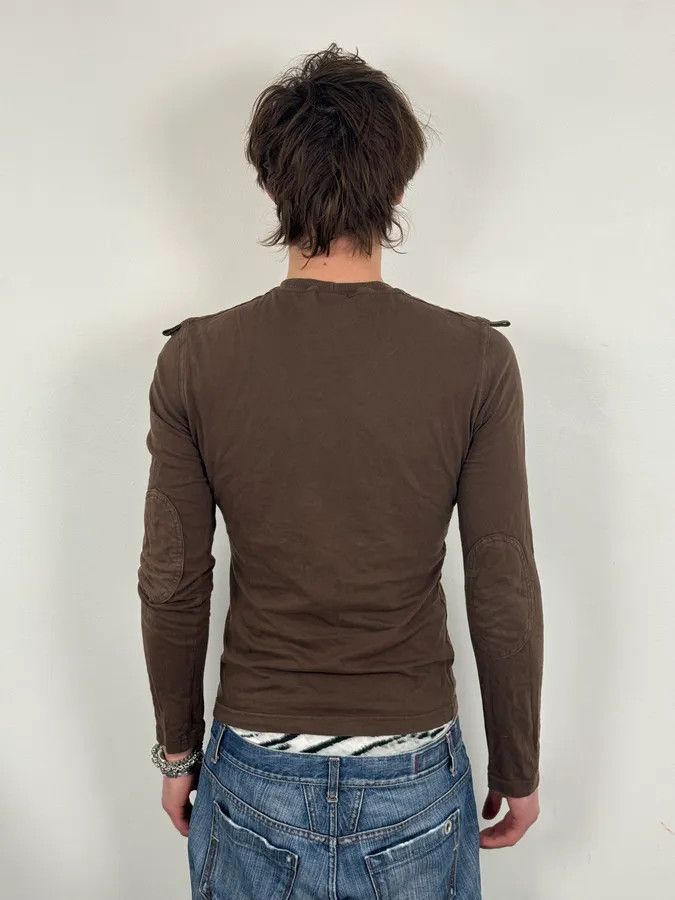 Dolce & Gabbana SS2003 Dolce & Gabbana Brown Combat Utility Longsleeve Size US S / EU 44-46 / 1 - 3 Thumbnail