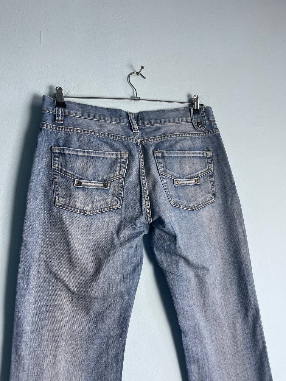 Armani × Hysteric Glamour × Le Grande Bleu (L.G.B.) Armani 00s vintage wide leg carpenter baggy fit jeans denim Size US 34 / EU 50 - 3 Thumbnail