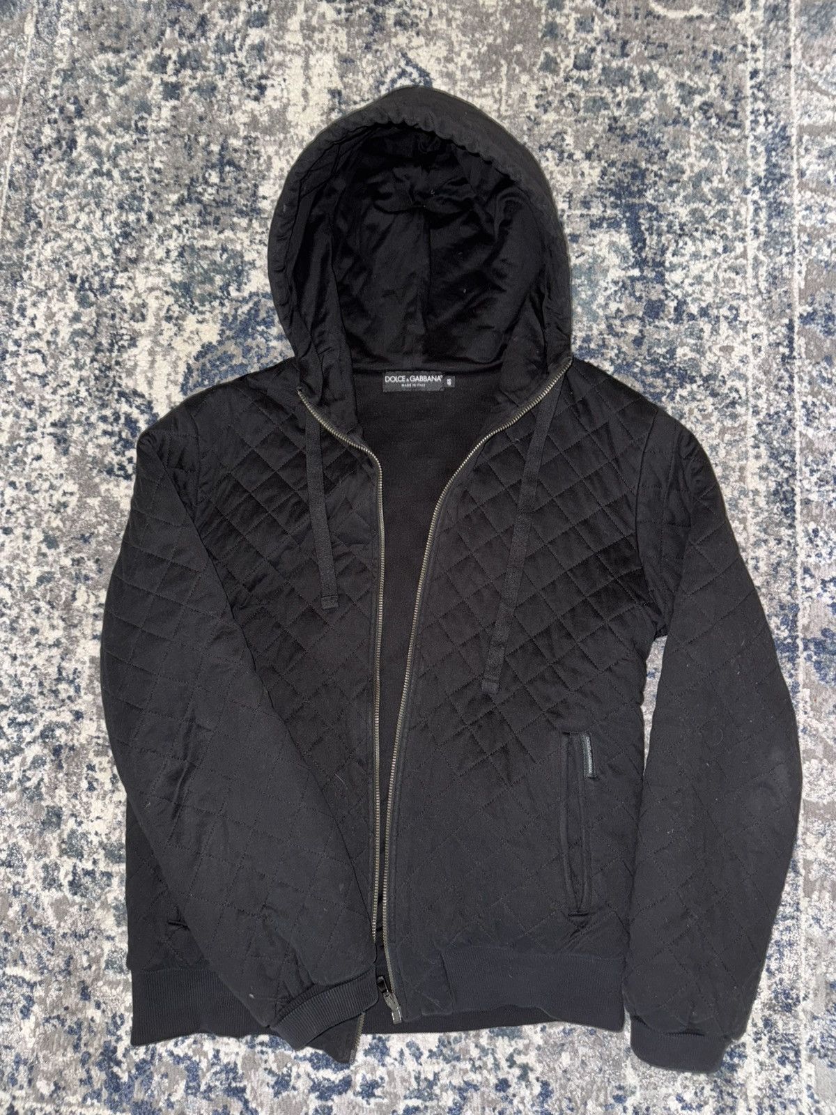 Dolce & Gabbana Dolce Gabbana Hooded Zip Jacket Size 48 Size US M / EU 48-50 / 2 - 1 Thumbnail