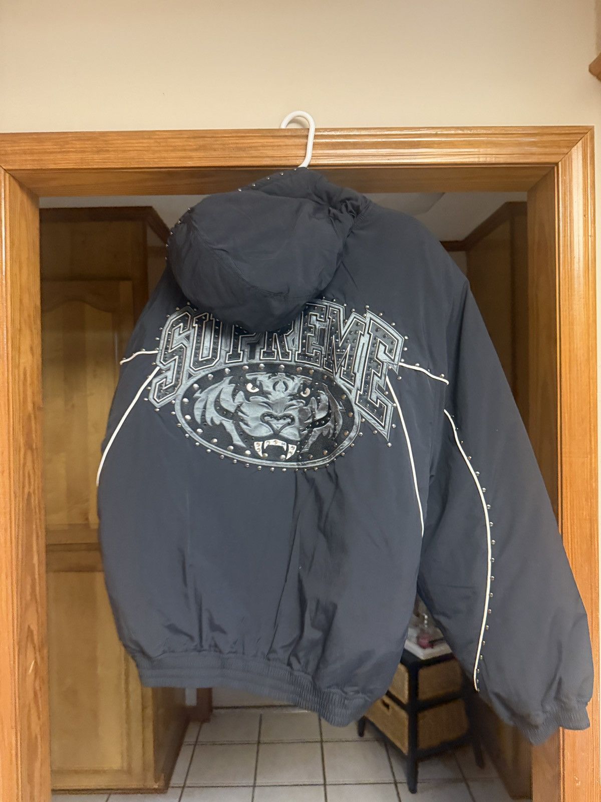 Supreme Supreme Studded Stadium Jacket SS25 Size US XL / EU 56 / 4 - 2 Thumbnail