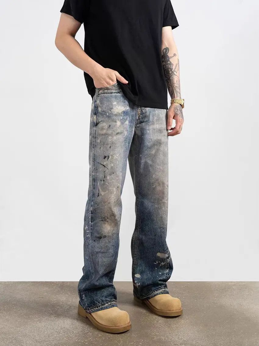 Designer × Japanese Brand Vintage Hip Hop Street Loose Casual Pants Size US 32 / EU 48 - 2 Thumbnail